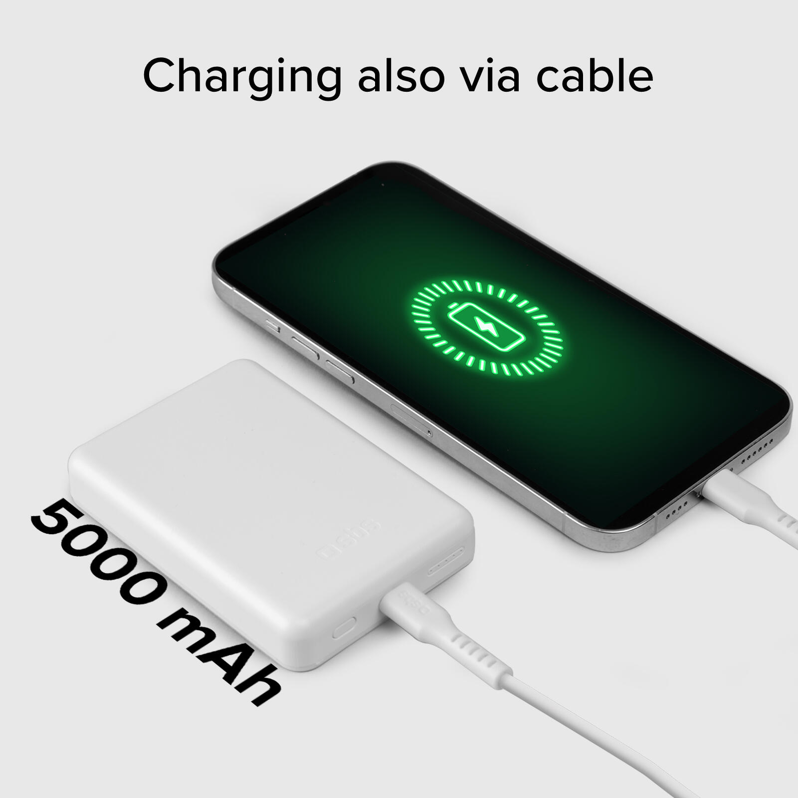 Batterie externe magnétique sans fil 5000 mAh 5/7