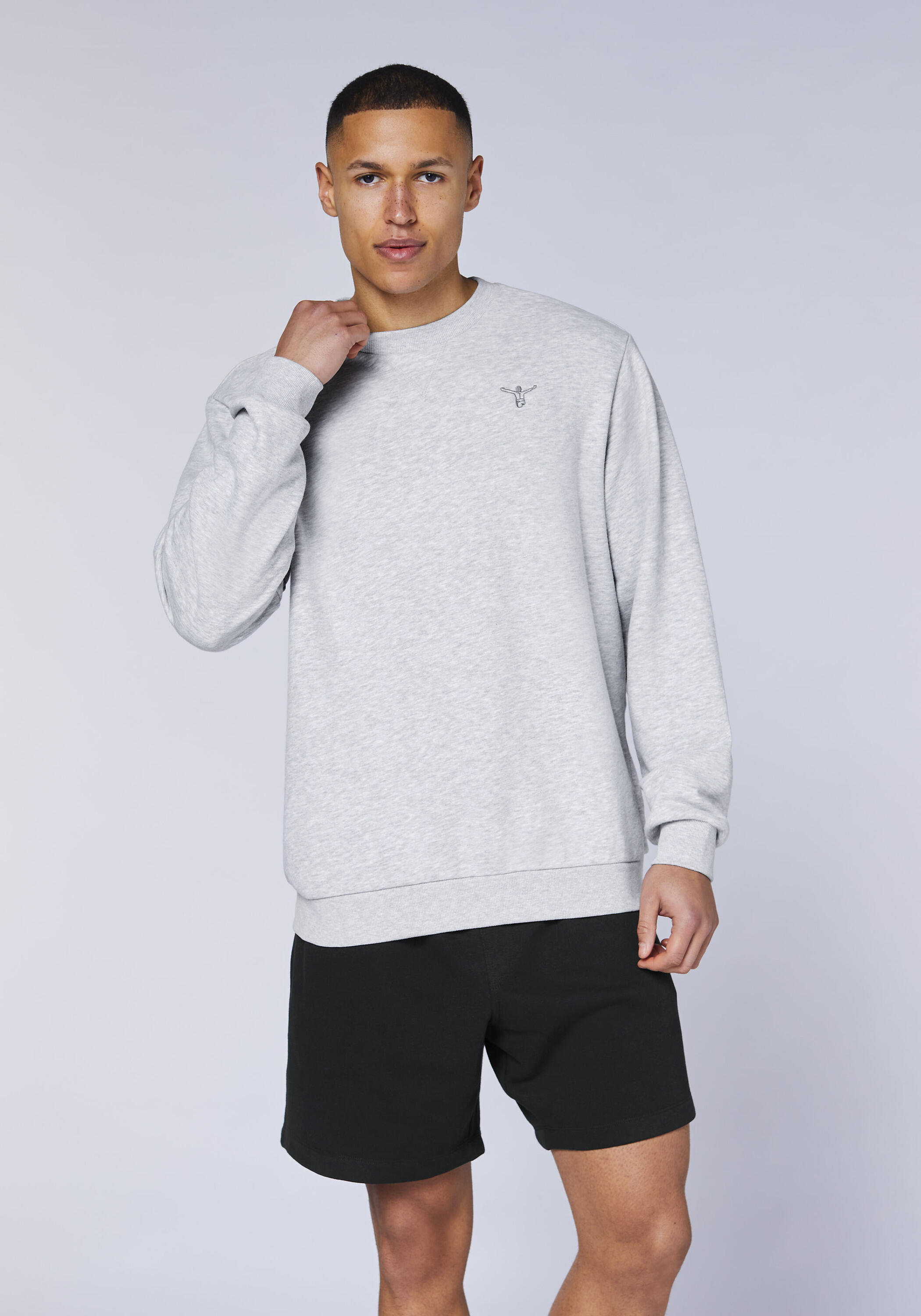 Sweatshirt mit großem Logo-Rückenprint 3/7