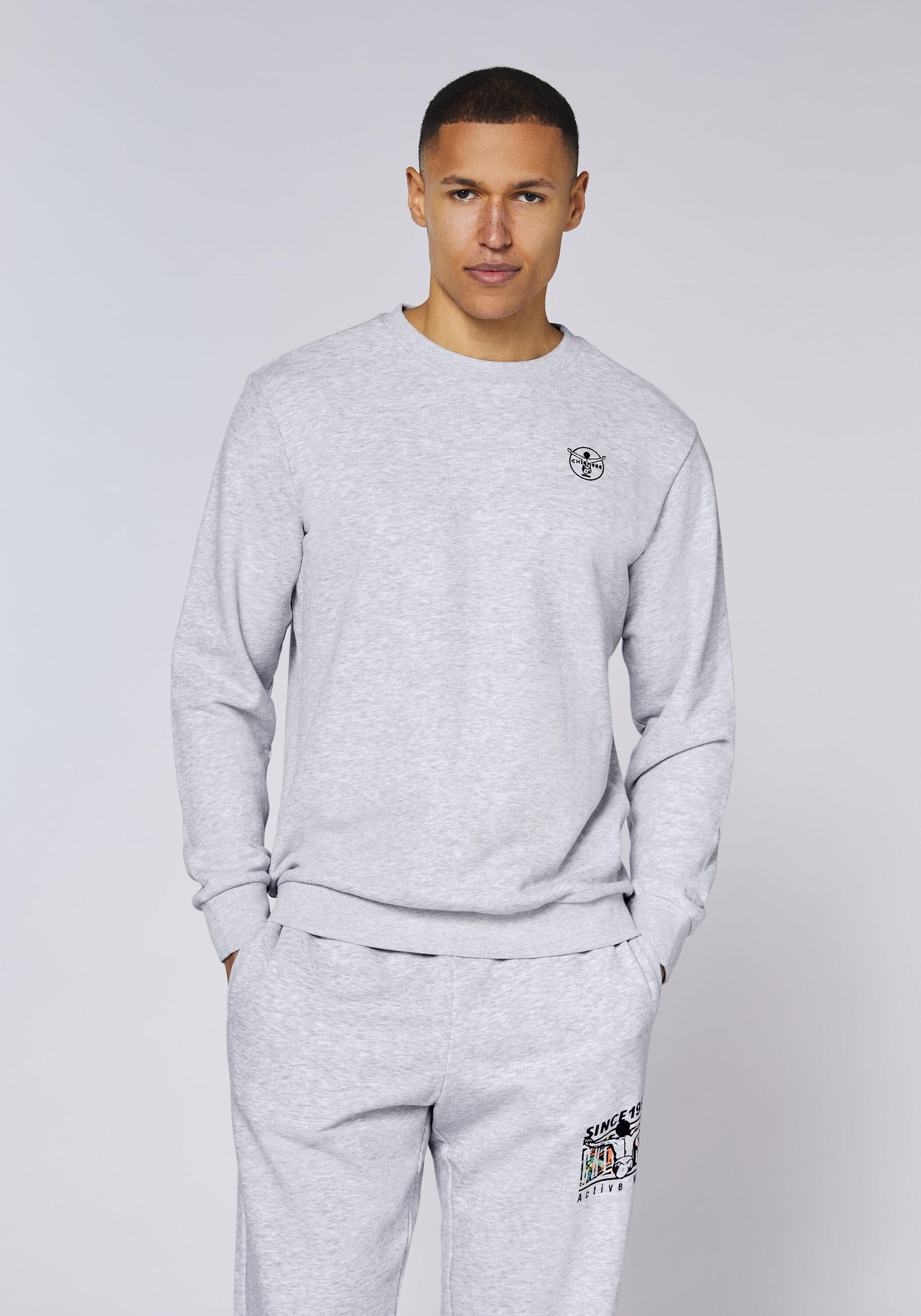Sweatshirt mit Retroprint 3/7