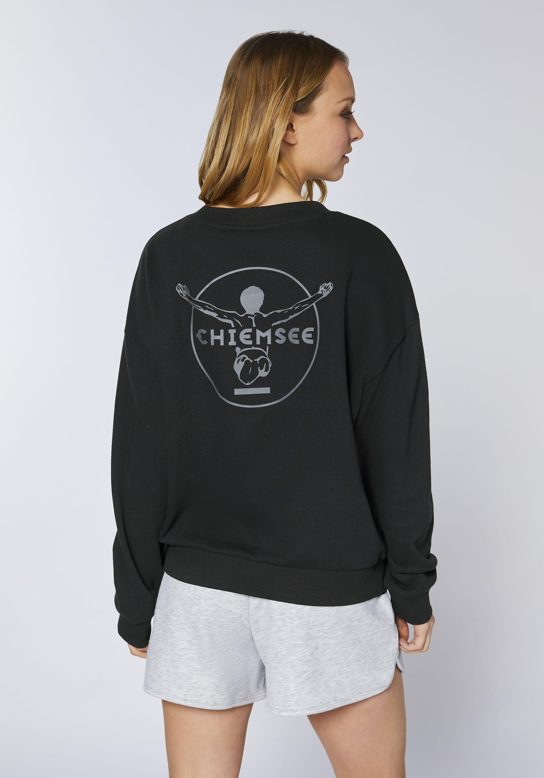 Sweatshirt mit tonalem Rückenprint 4/7