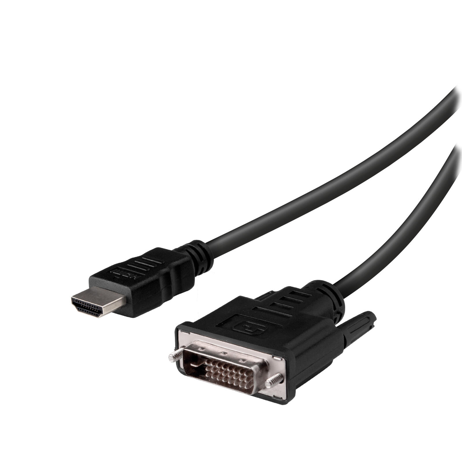 Cavo HDMI/dvi-d 3m in metallo con connettori placcati oro alta velocità 1/1