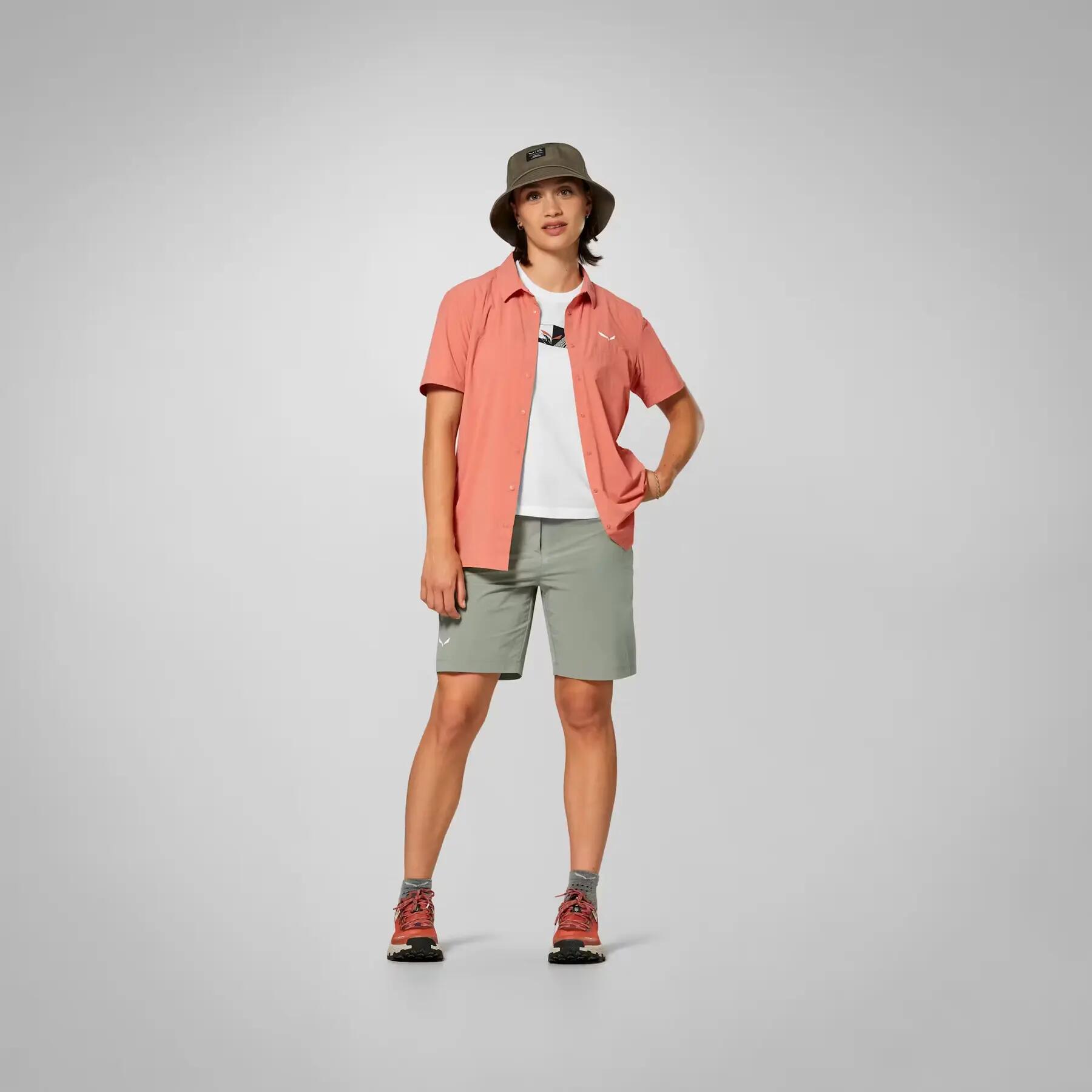 Camiseta de mujer Salewa PUEZ S/S 2/5