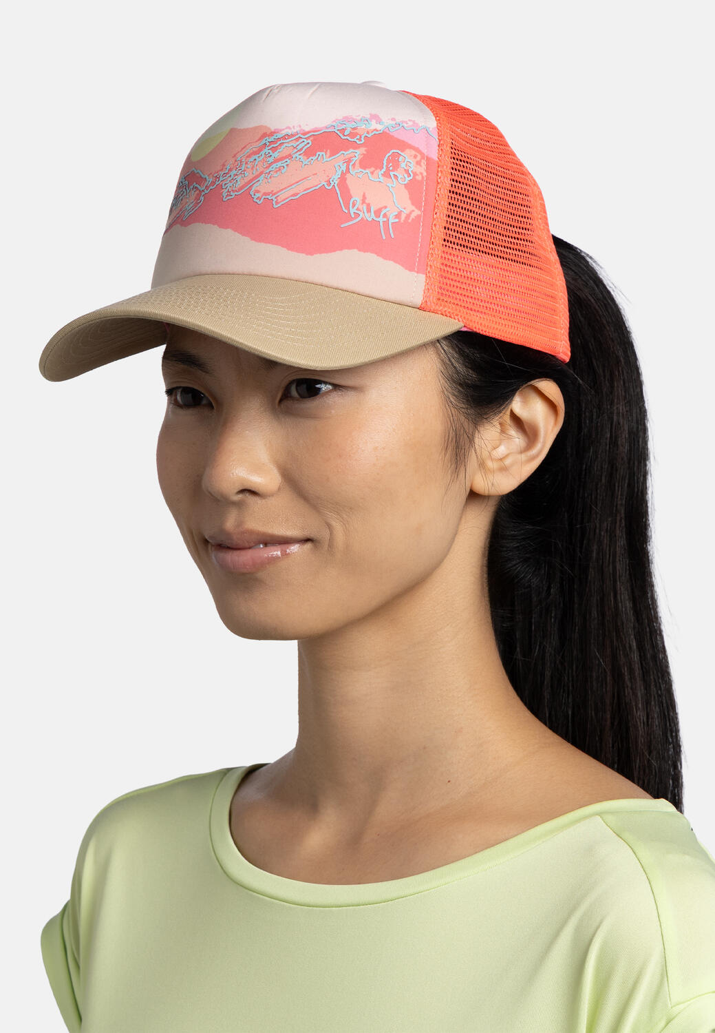Czapka z daszkiem Buff Trucker Cap - enia multi 6/7