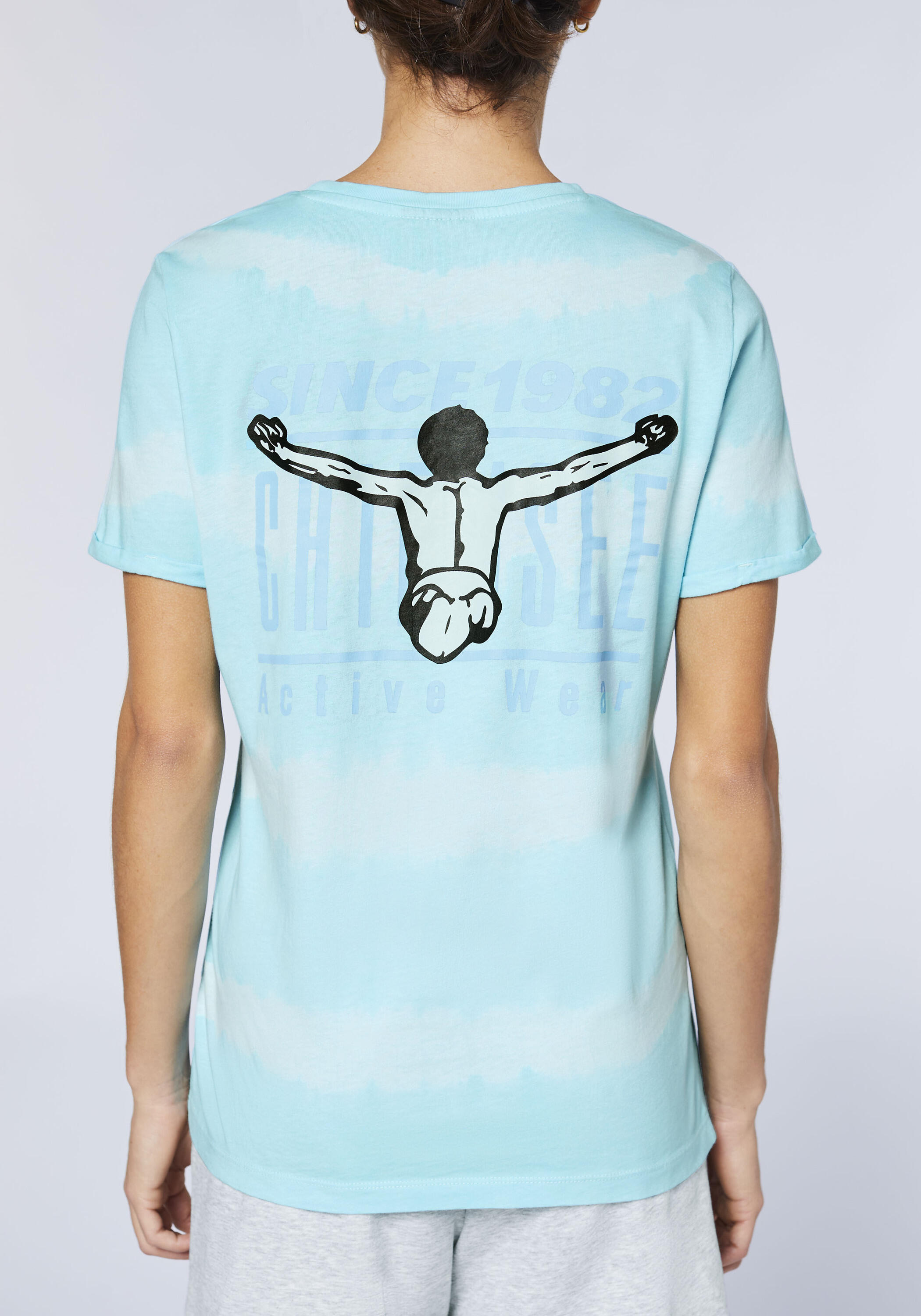 T-Shirt mit Rückenprint 7/7