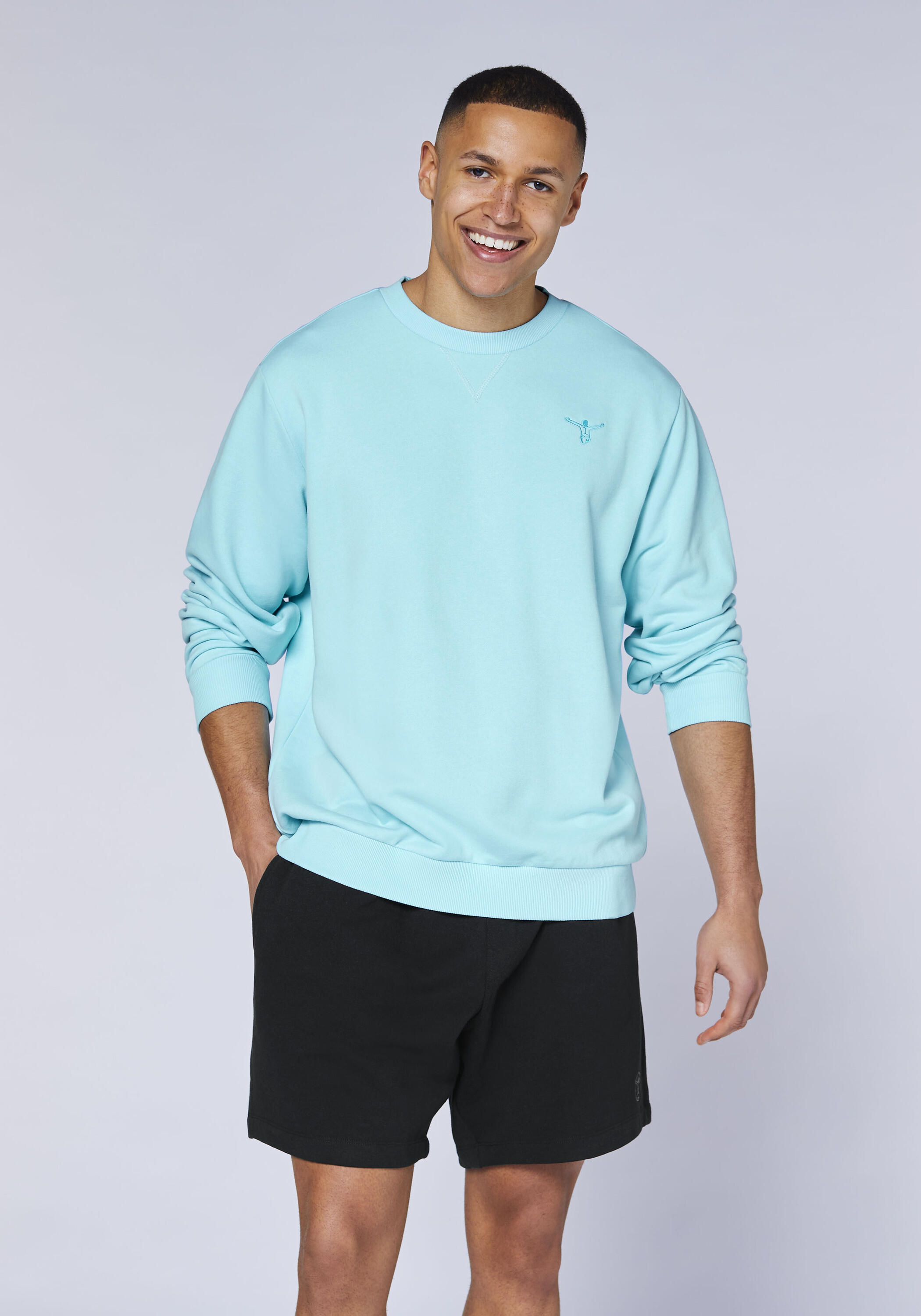 Sweatshirt mit großem Logo-Rückenprint 3/7