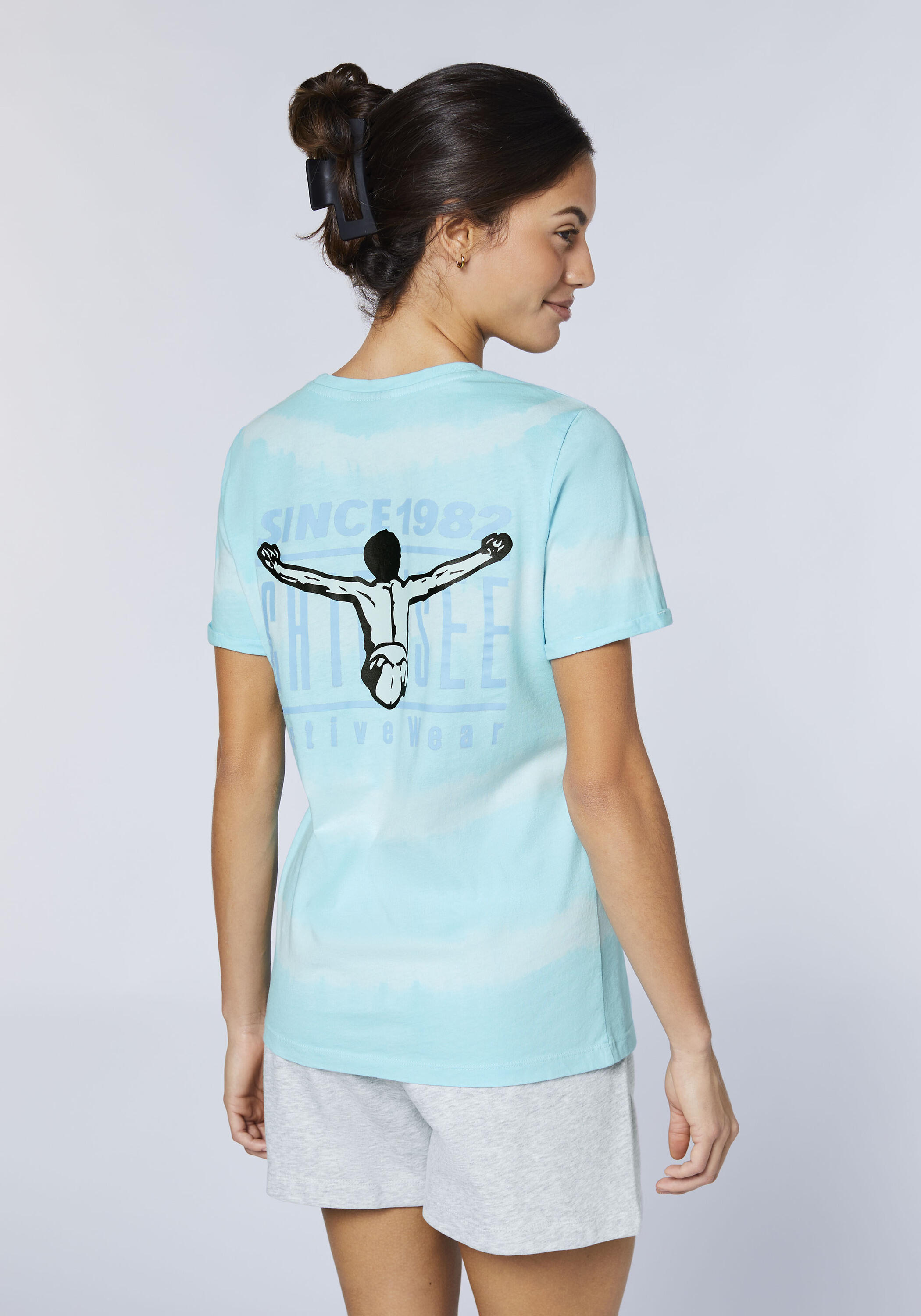 T-Shirt mit Rückenprint 4/7