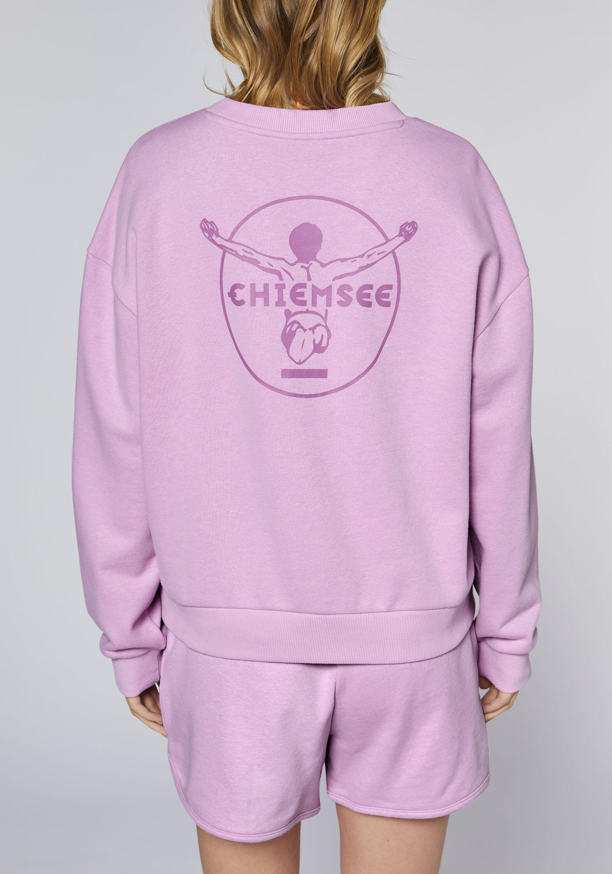 Sweatshirt mit tonalem Rückenprint 7/7