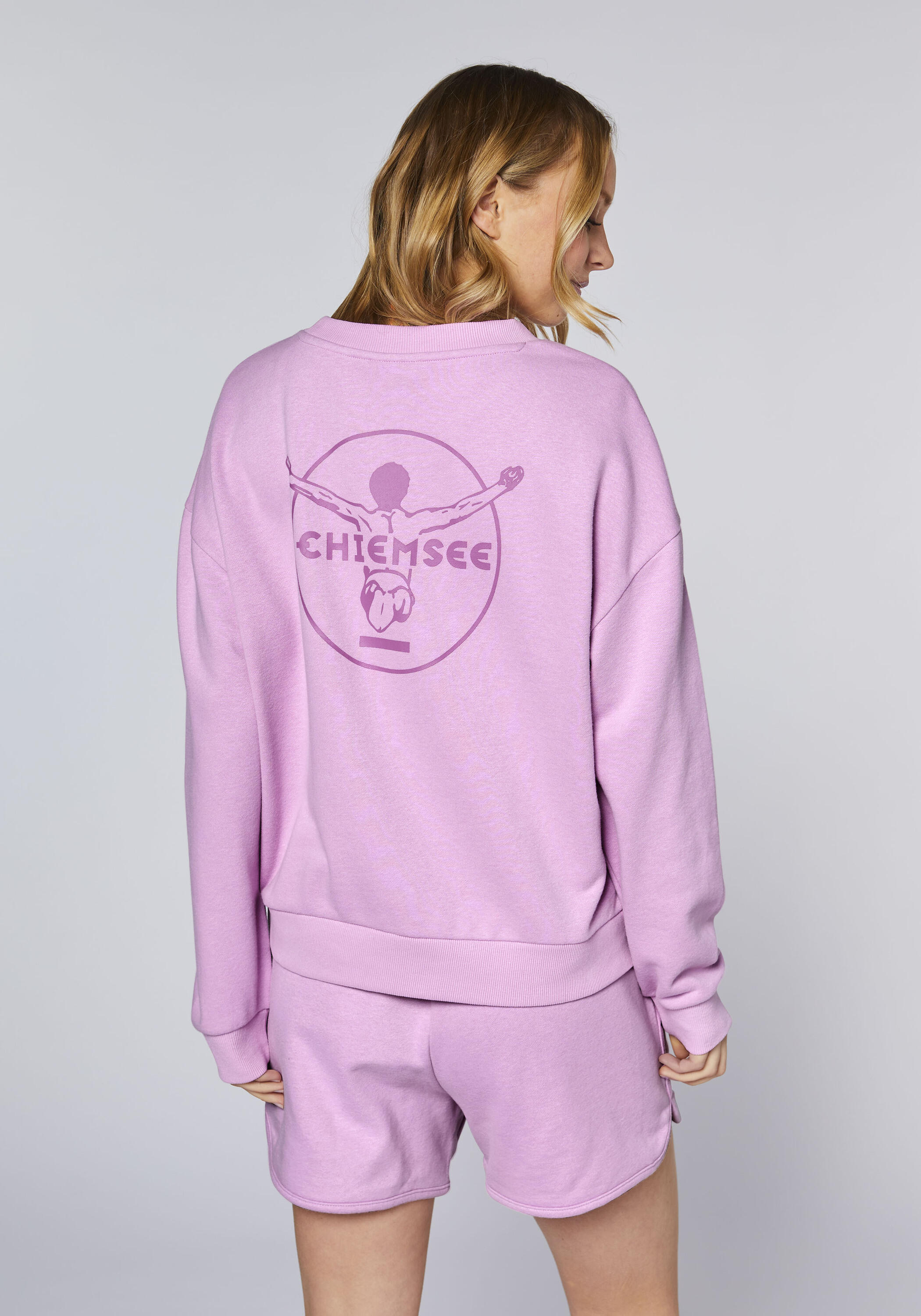 Sweatshirt mit tonalem Rückenprint 4/7