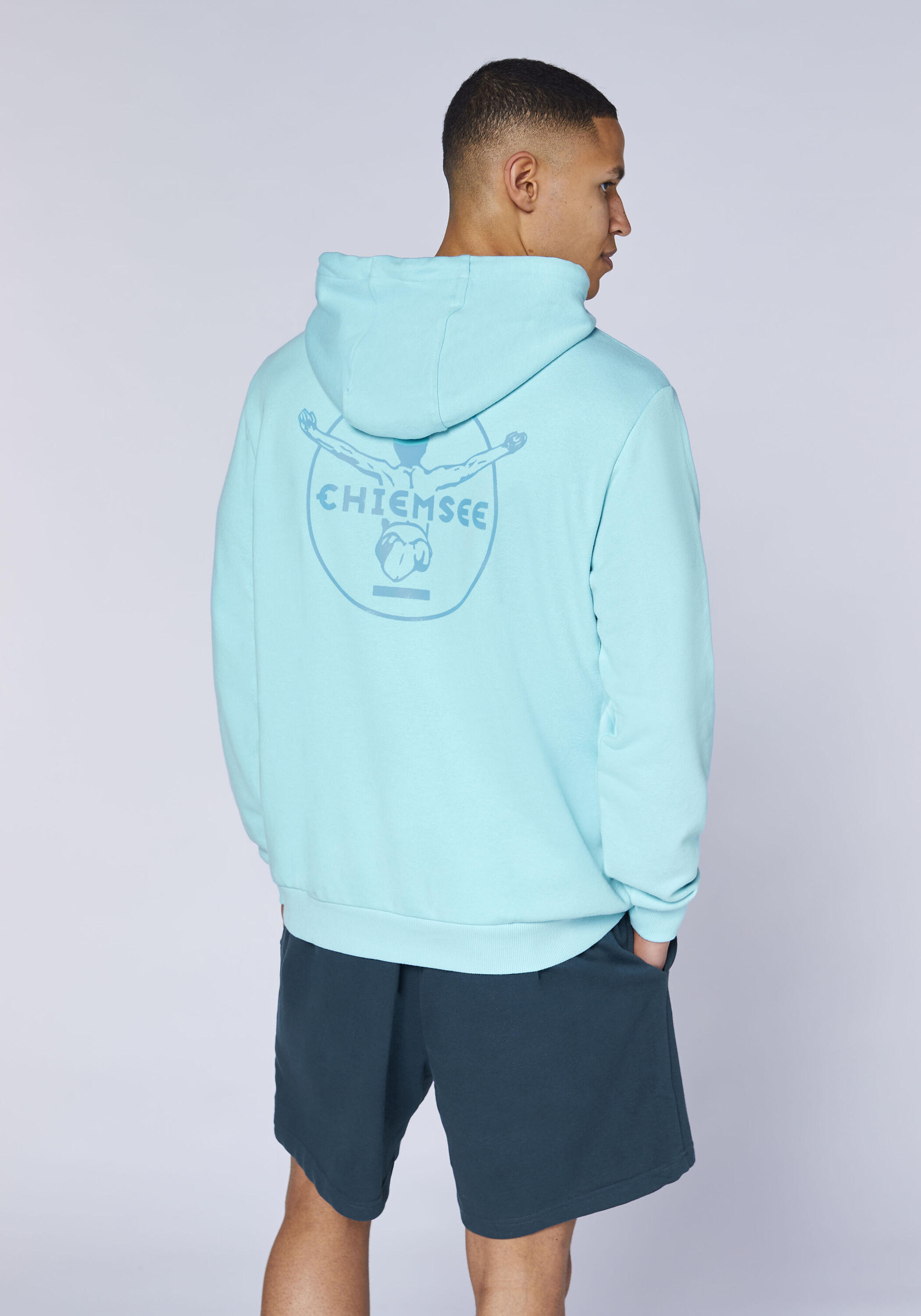 Kapuzensweatshirt mit großem Logo-Rückenprint 4/7