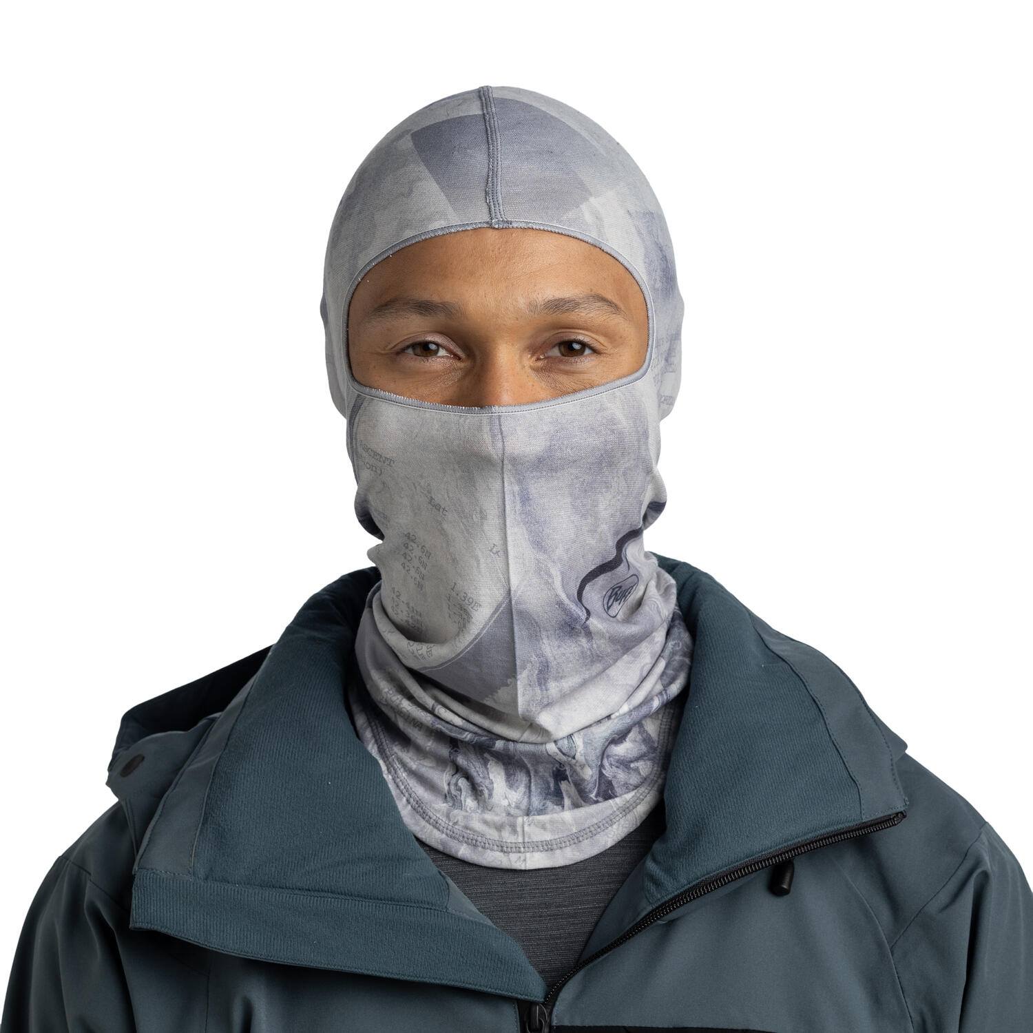 Capuz Buff EcoStretch Balaclava Snout Cinza 5/7