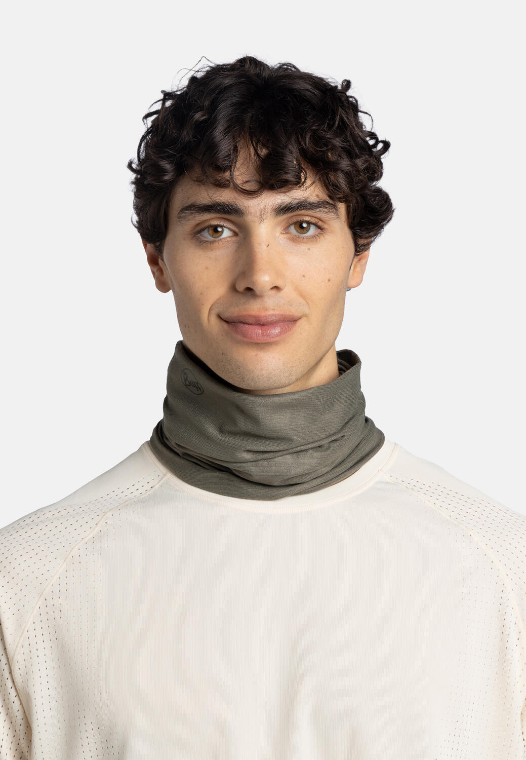 Chusta wielofunkcyjna Buff Coolnet UV Insect Shield - solid khaki 5/7