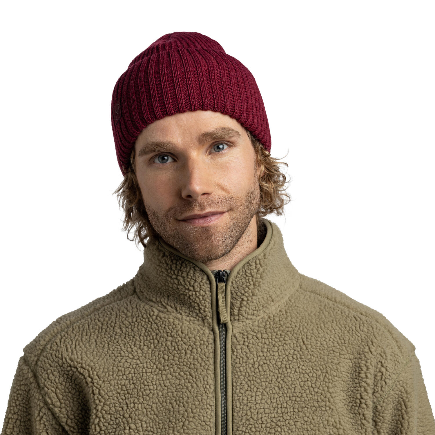 Gorro Knitted Unisex Buff Rojo ÚNICA 4/6
