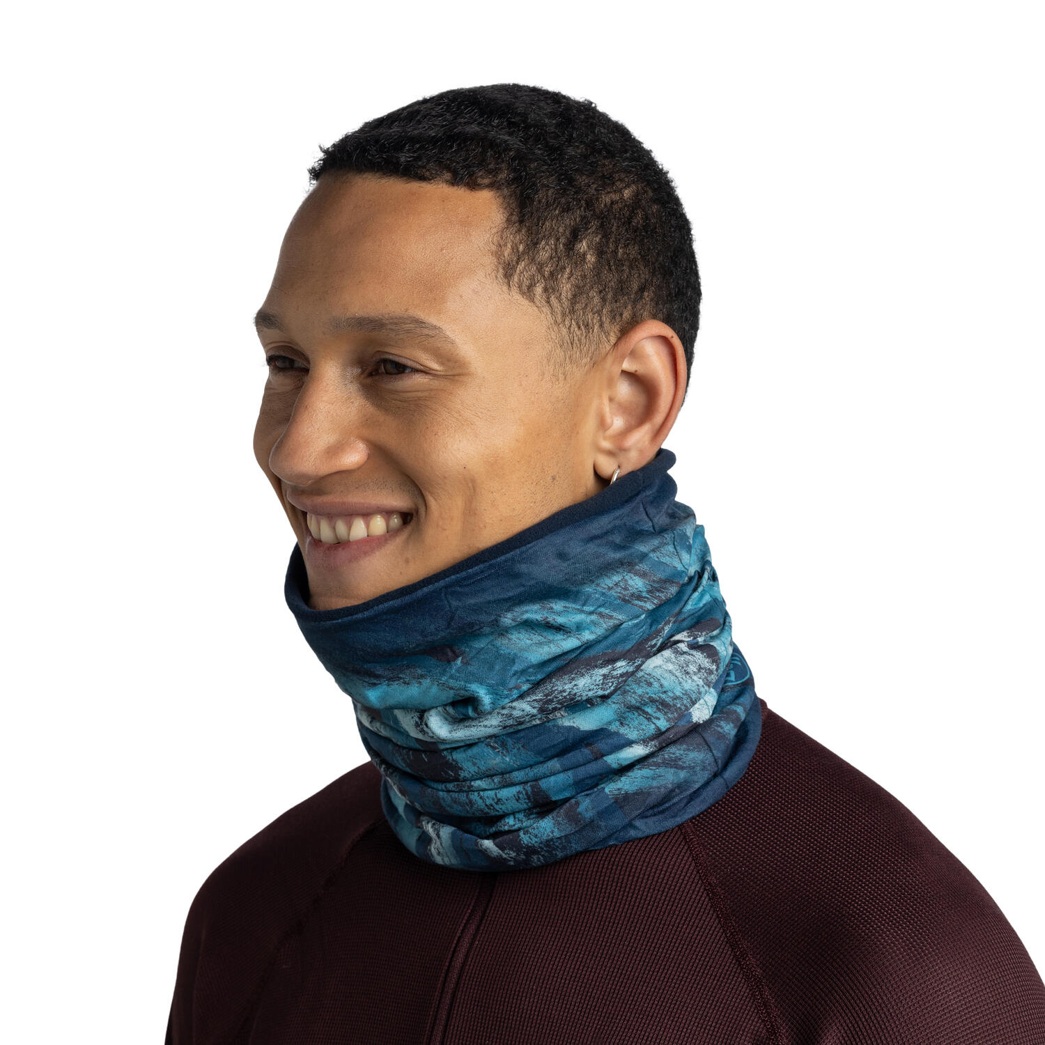 Braga de cuello Polar Reversible Unisex Buff Verde 6/7