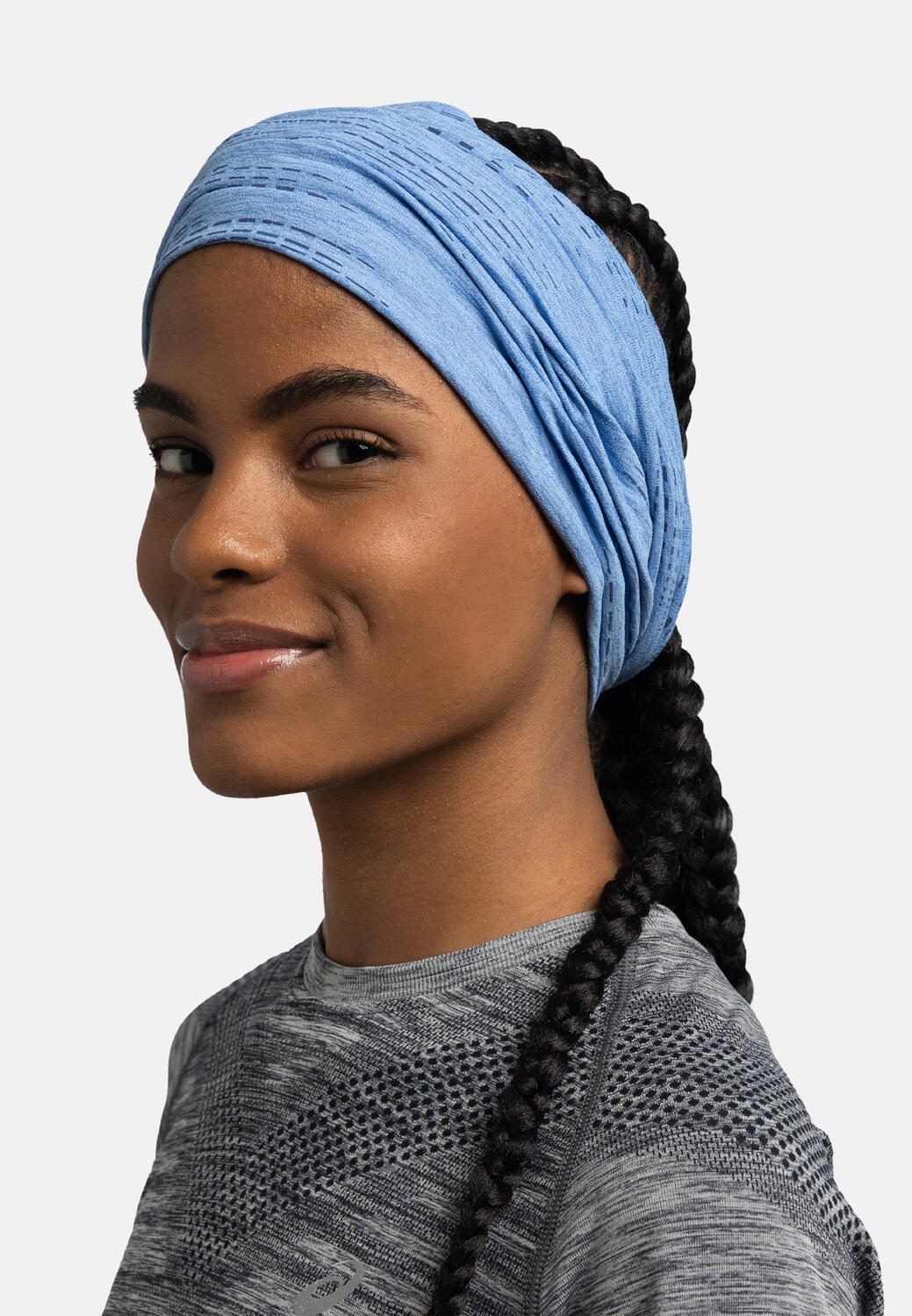 Braga de cuello DryFlx® Unisex Buff Azul 6/7