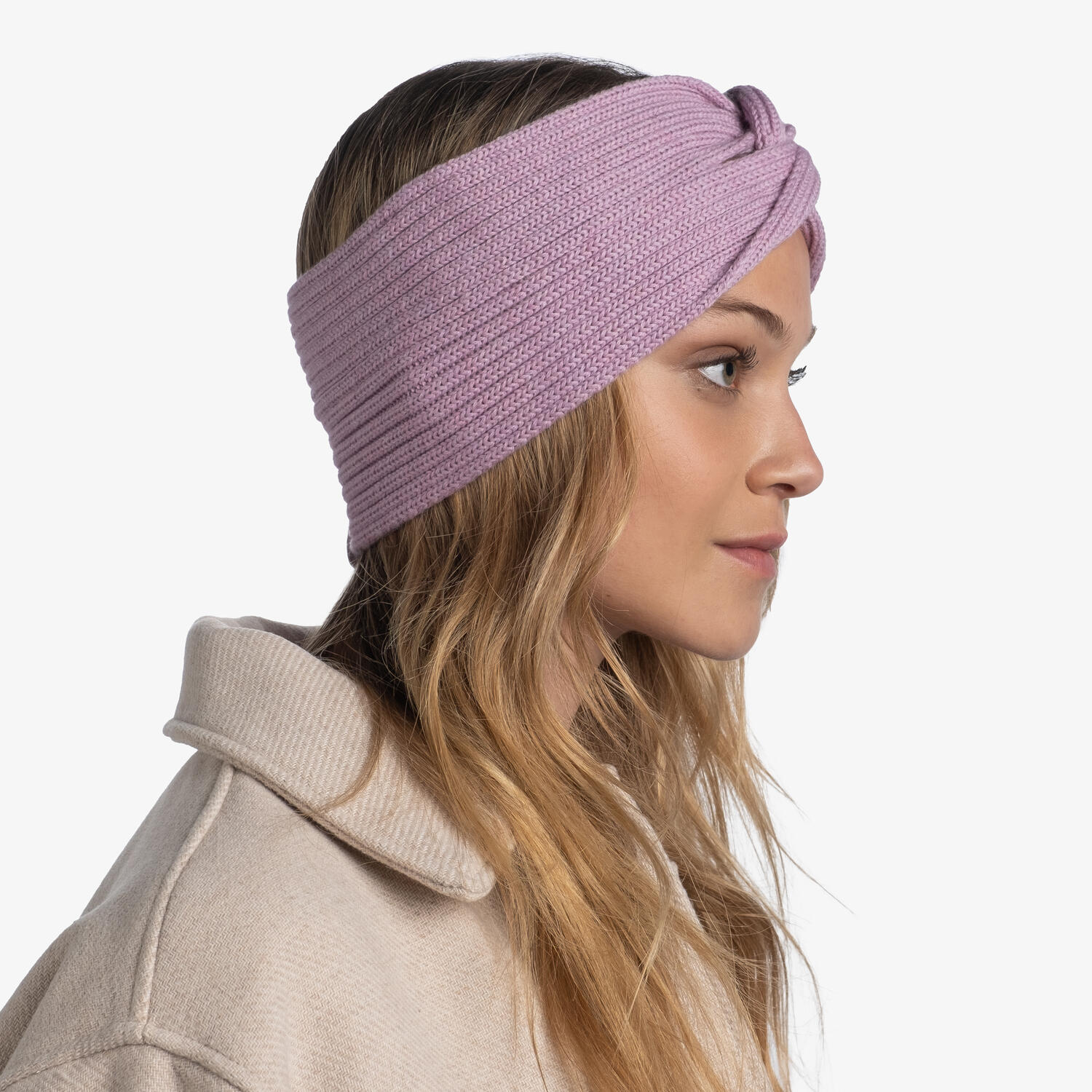 Cinta Knitted Mujer Buff Rosa 2/3