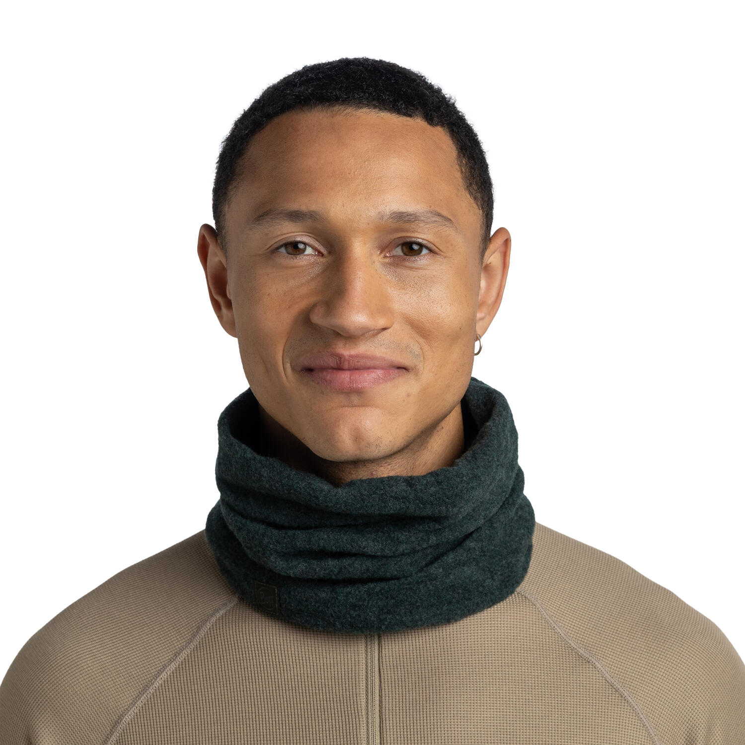 Merino Fleece Unisex Buff Verde 4/5