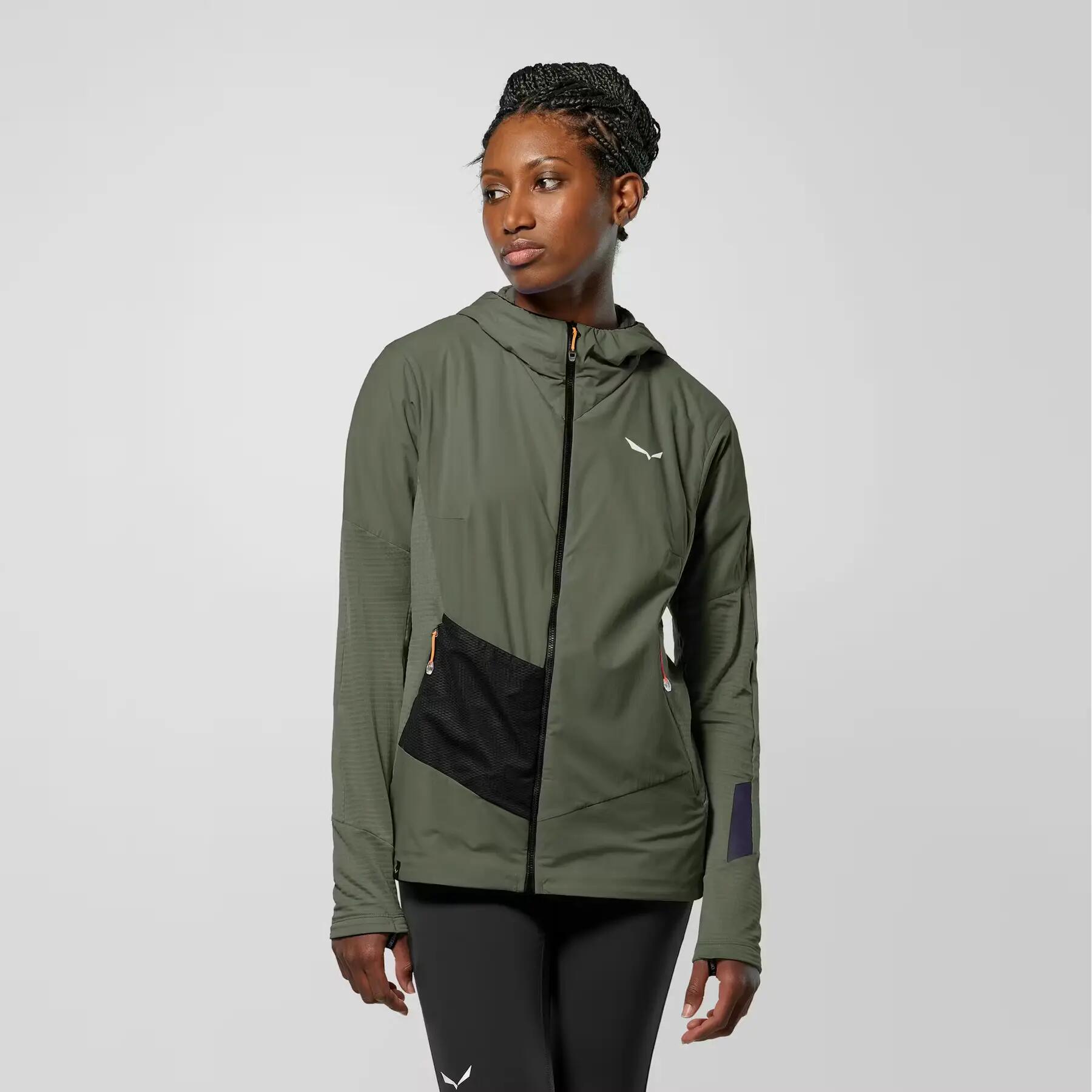Cortavientos con capucha para mujer Salewa Pedroc 3/5