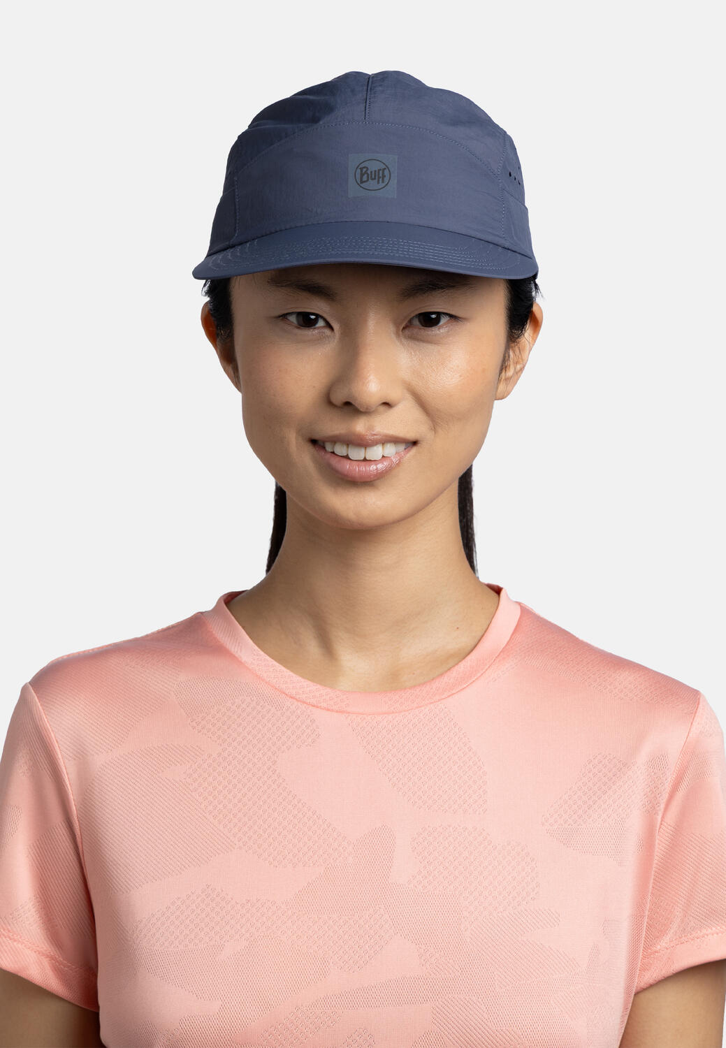 Czapka z daszkiem BUFF SPEED CAP SOLID ASH L/XL 5/7