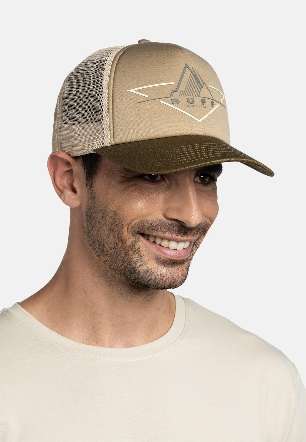 Gorra Trucker Mujer Buff Verde 5/7