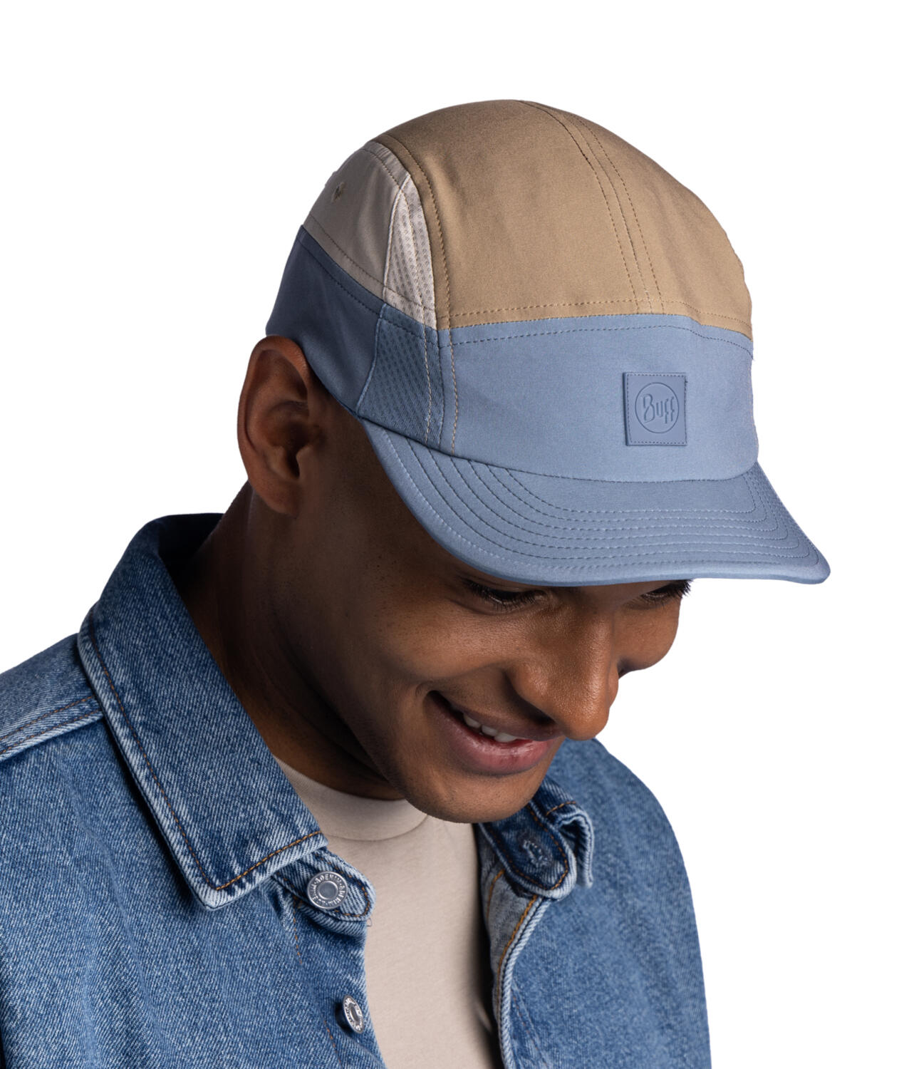 Casquette Buff 5 Panel Go Bleu Kaki 6/7