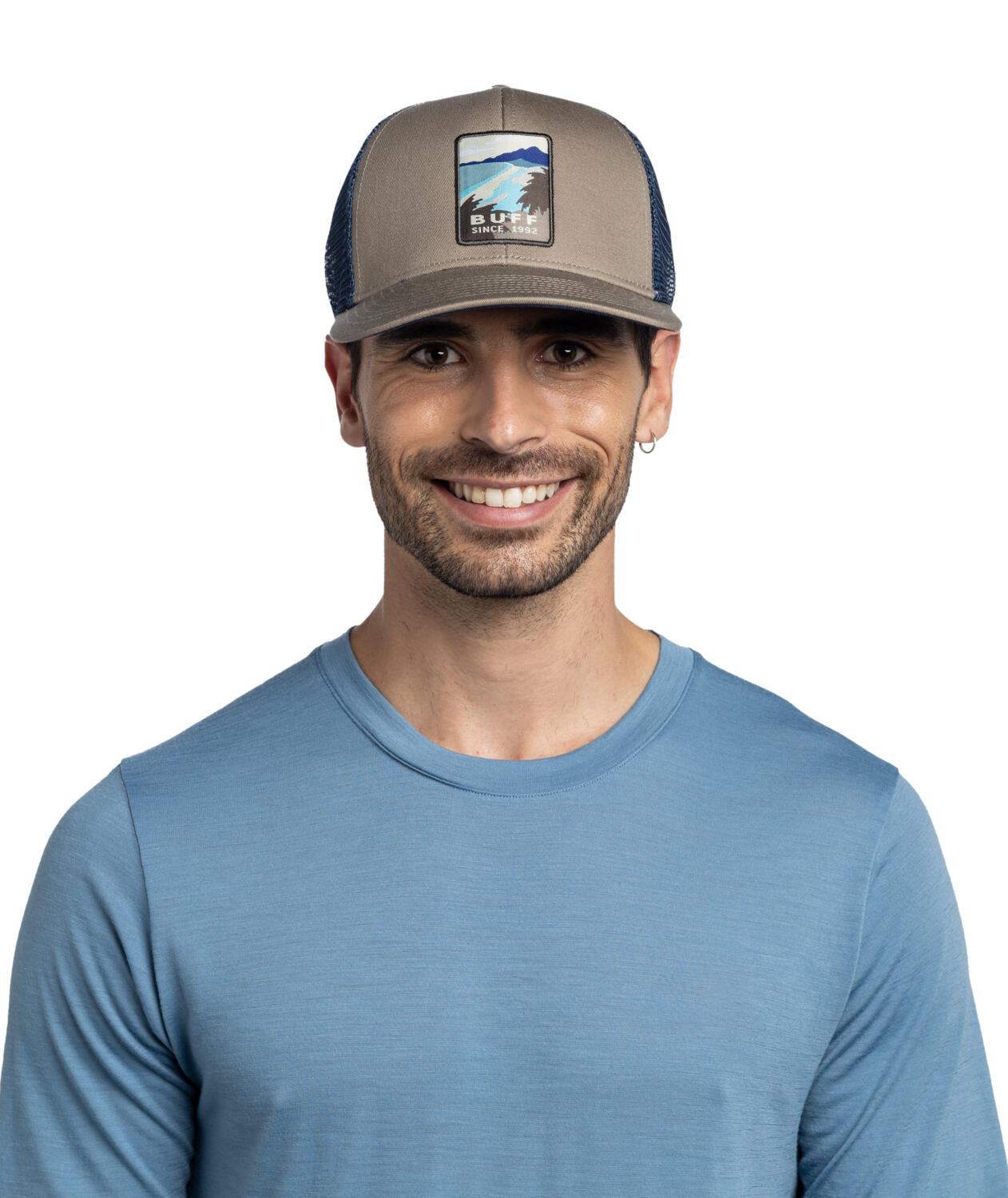 Gorra Explore Trucker Cap Unisex Buff Verde 4/7