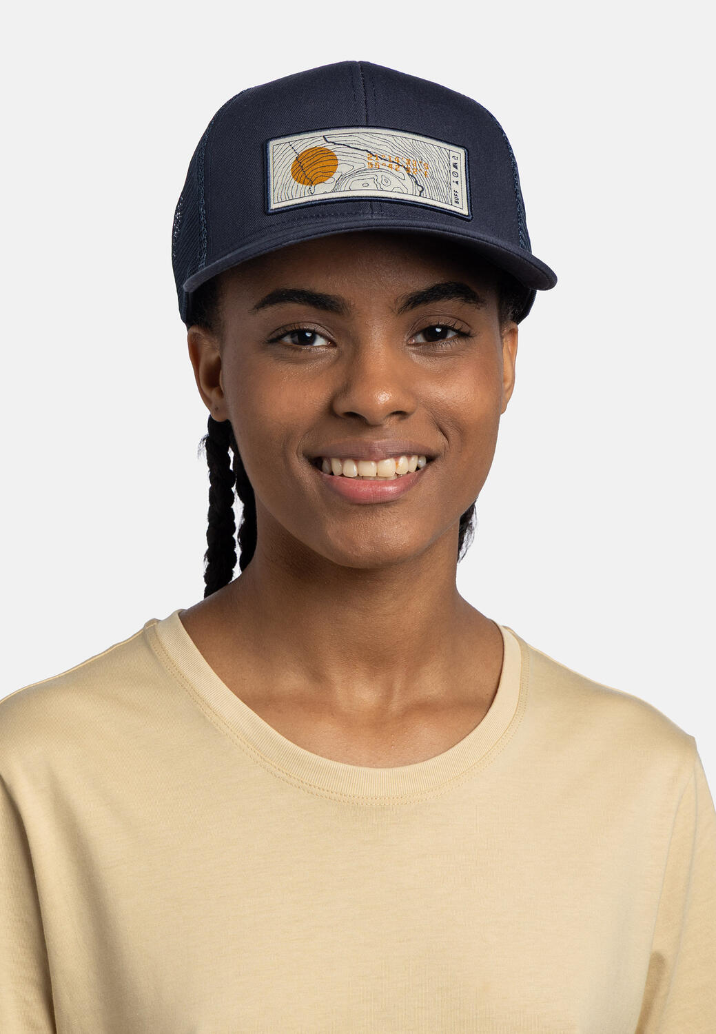 Czapka z daszkiem Explore Trucker Cap Lewen Navy 5/7