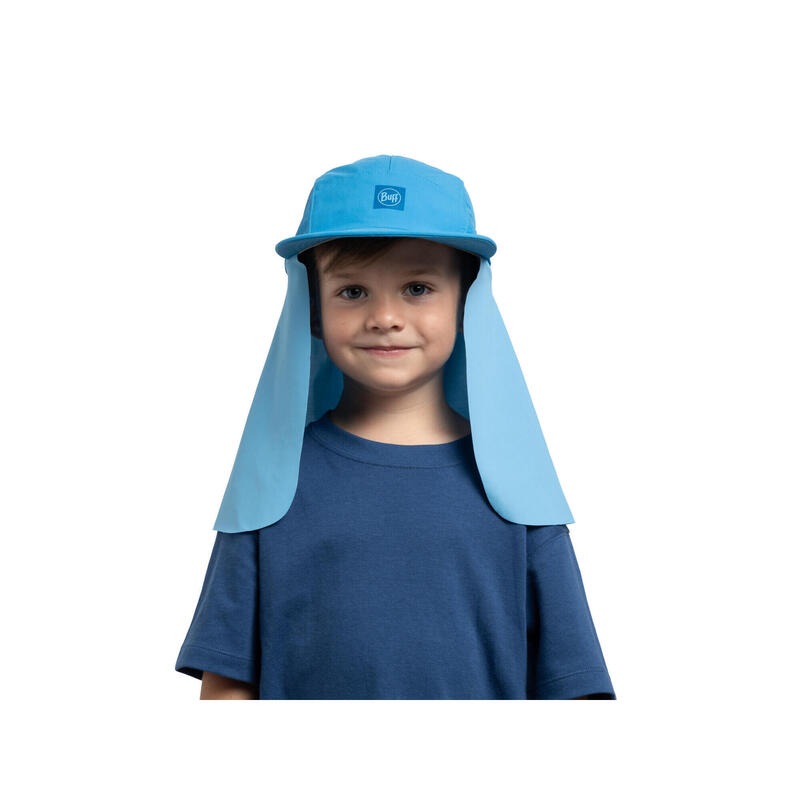 Czapka dla dzieci Buff Desert Cap Kids - solid azure