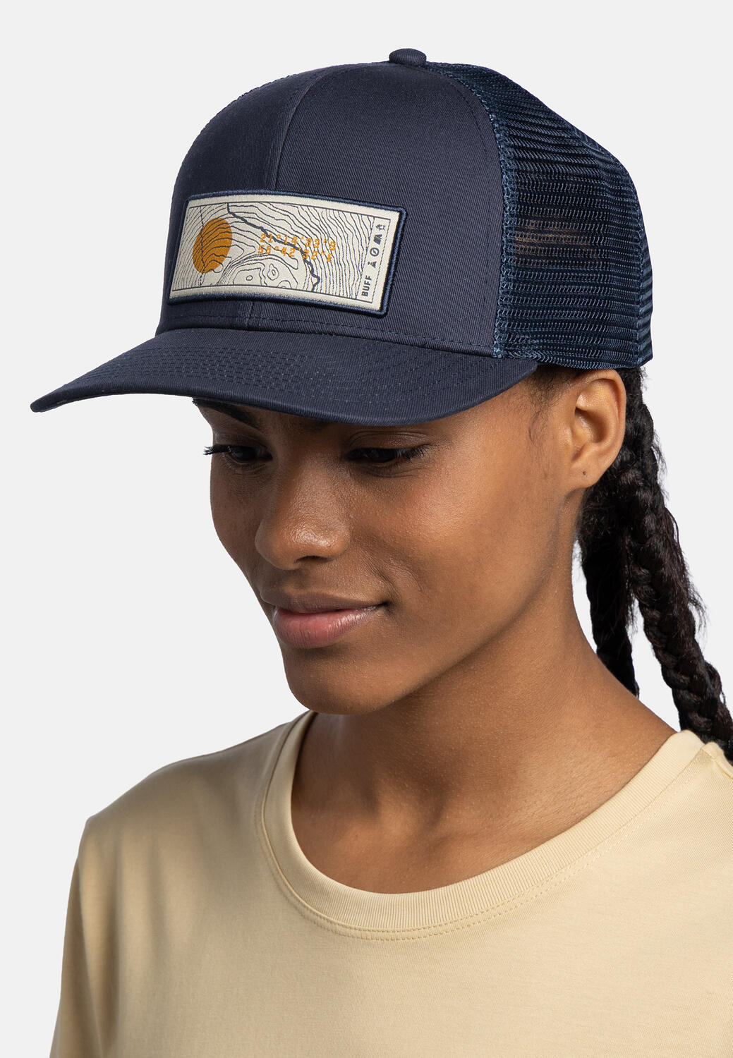 Czapka z daszkiem Explore Trucker Cap Lewen Navy 6/7