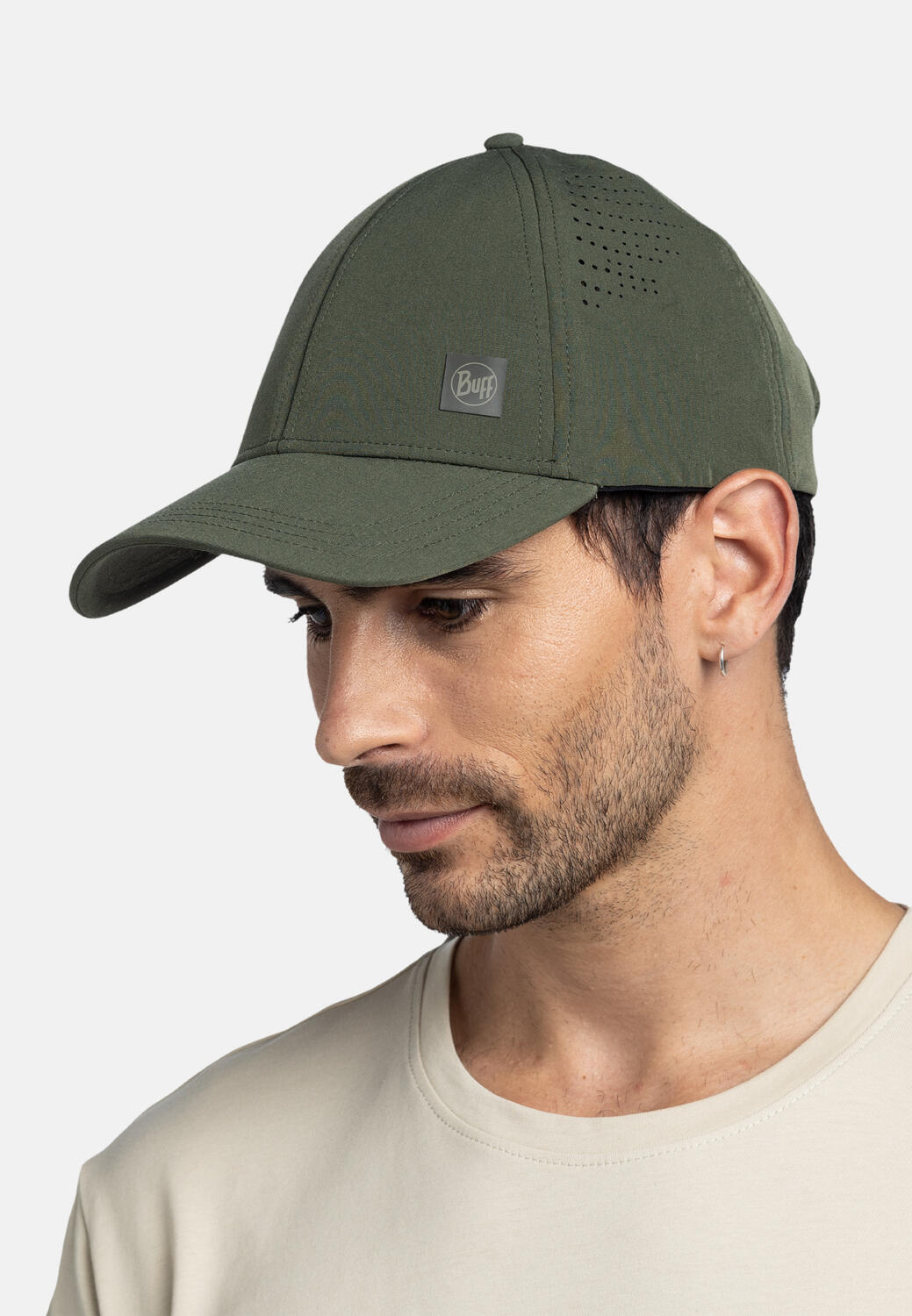 Gorra Summit Unisex Buff Verde 5/7