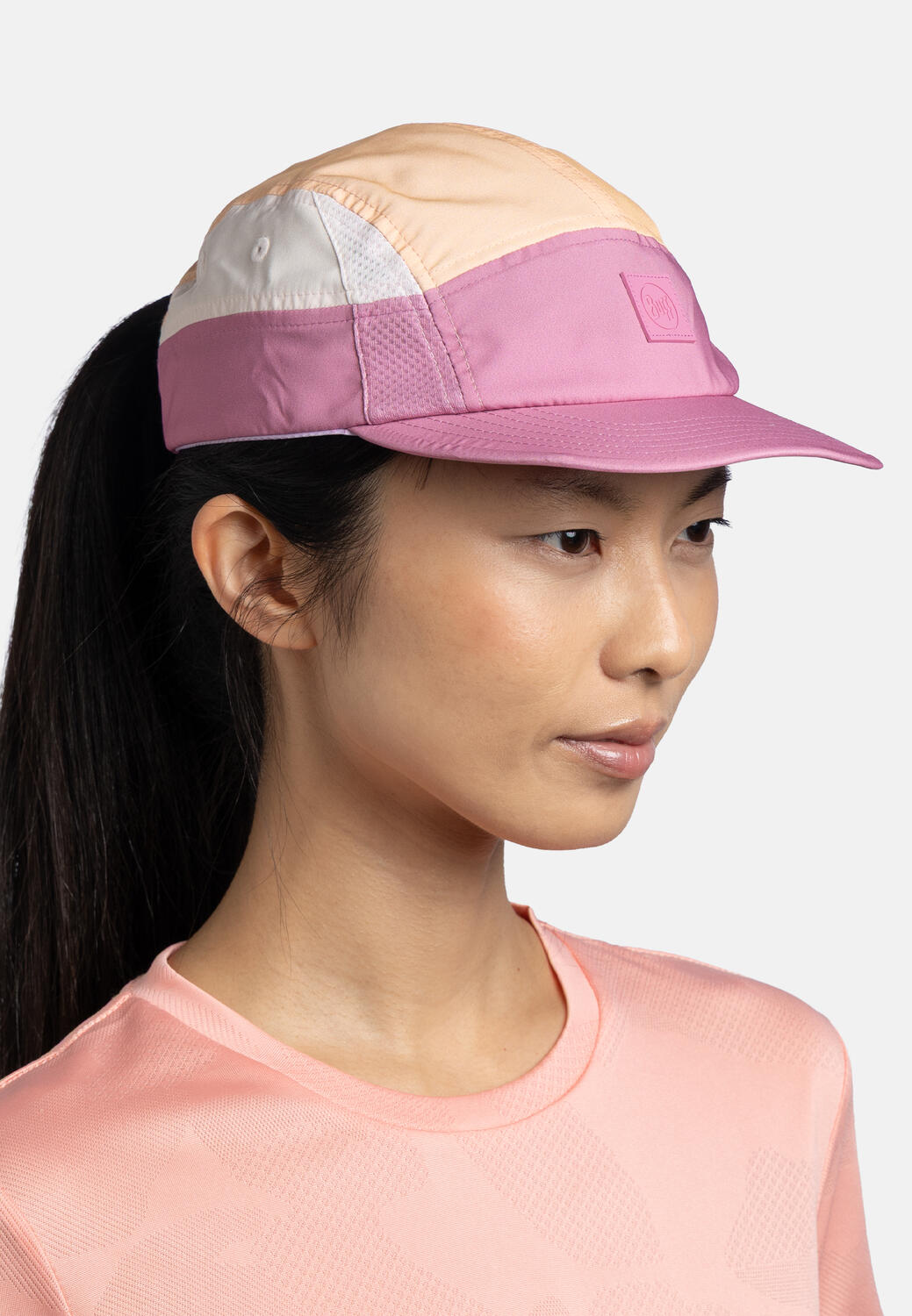Buff 5 Panel Go Roze/Oranje Pet 6/7