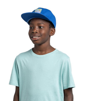 Buff snapback-pet, blauw, voor kinderen
