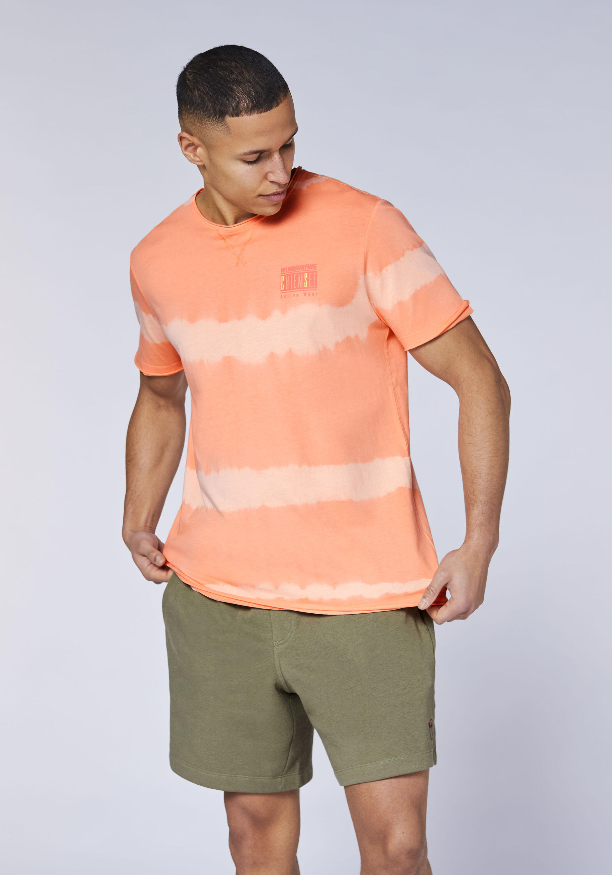 T-Shirt mit Batik-Farbverlauf 3/7