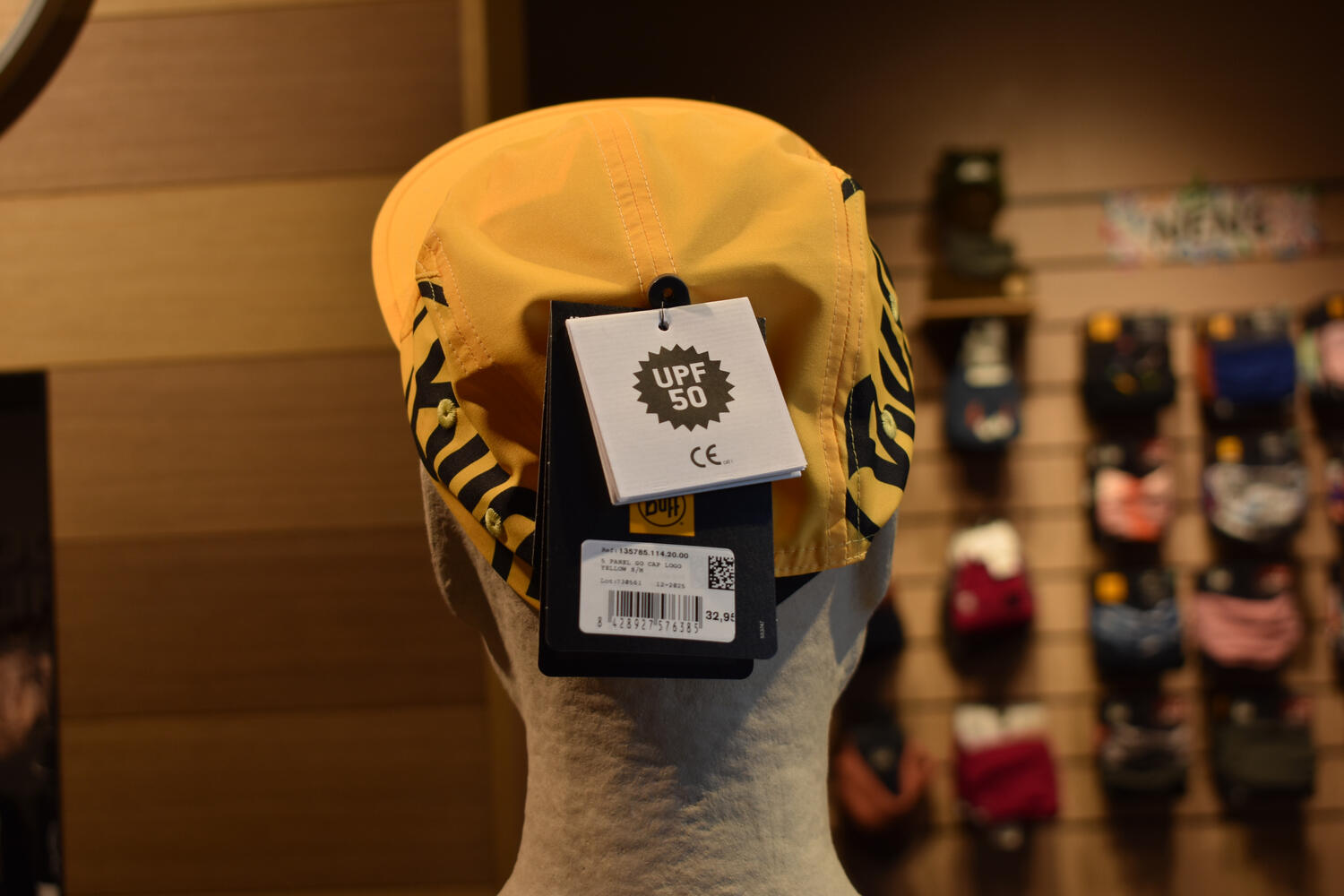 Boné Buff 5 Panel Go Amarelo 6/7