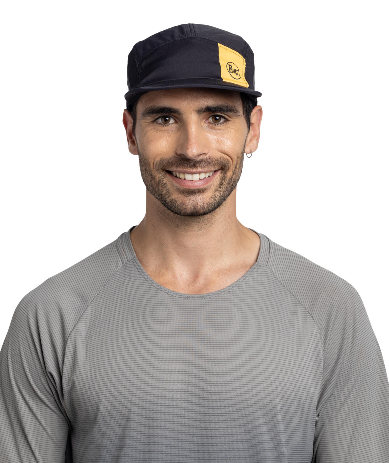 Buff 5 Panel Go Cap Black 4/7