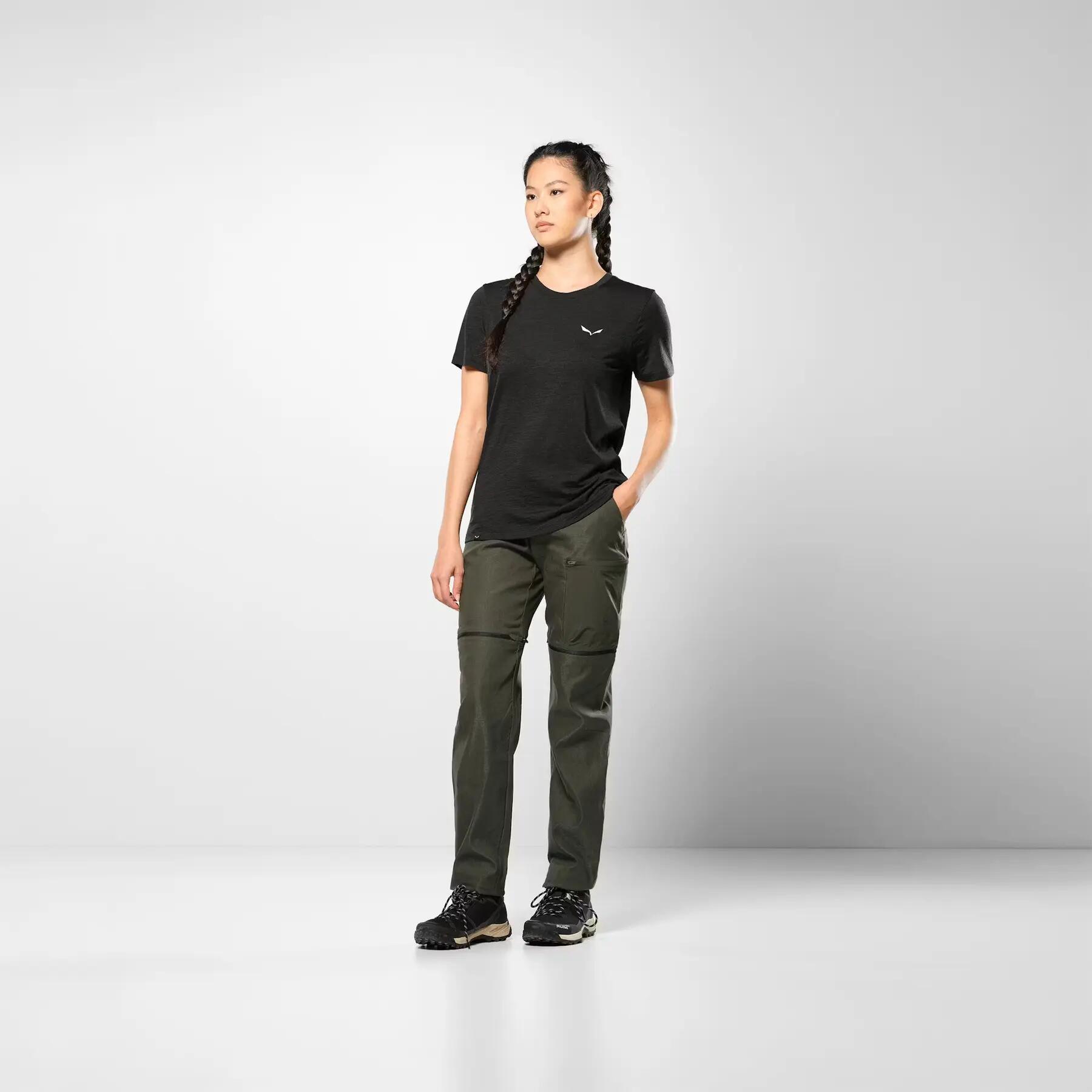 Camiseta con mini logo mujer Salewa Eagle 3/5