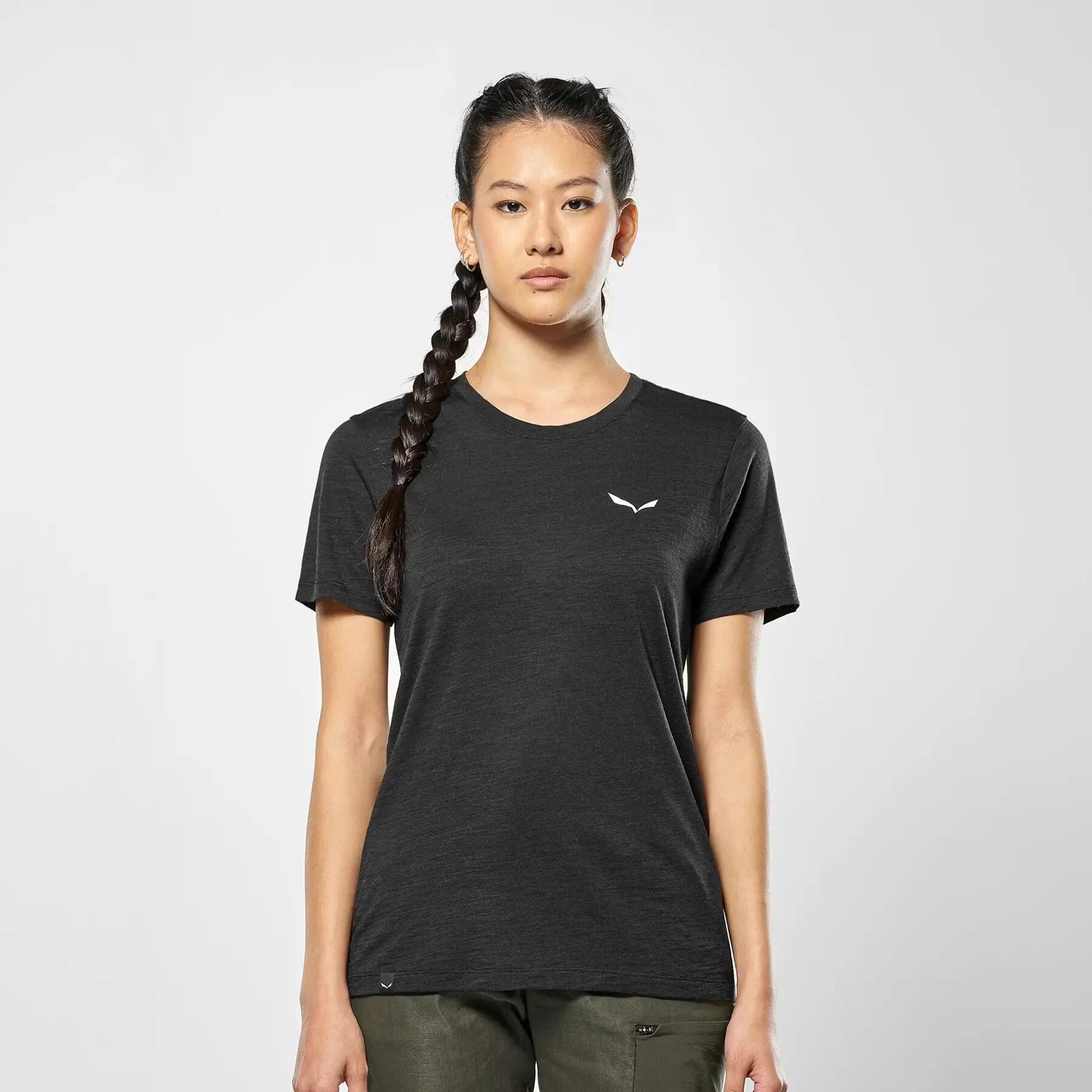 Camiseta con mini logo mujer Salewa Eagle 2/5