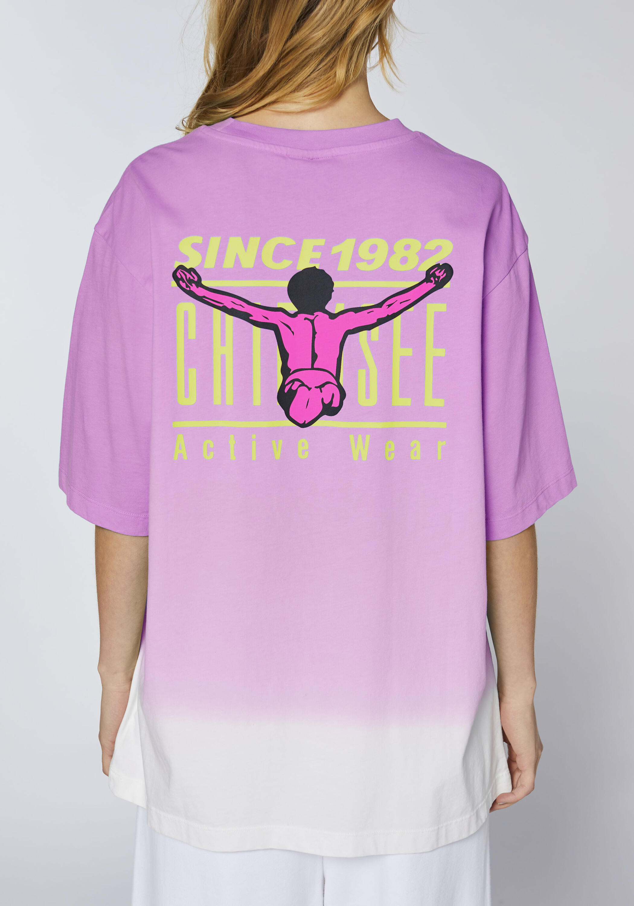 T-Shirt mit Dip-Dye Effekt 7/7