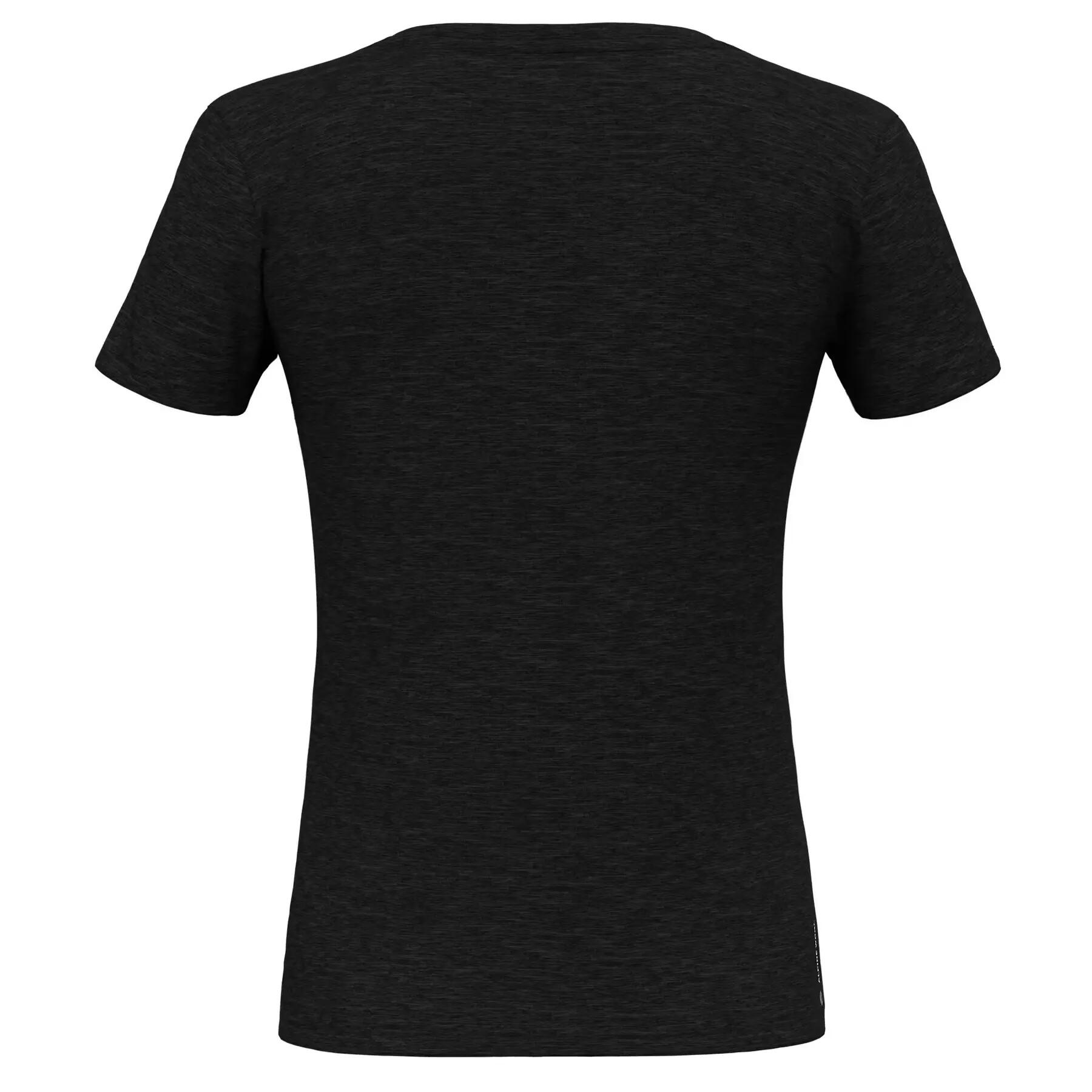 Camiseta con mini logo mujer Salewa Eagle 4/5