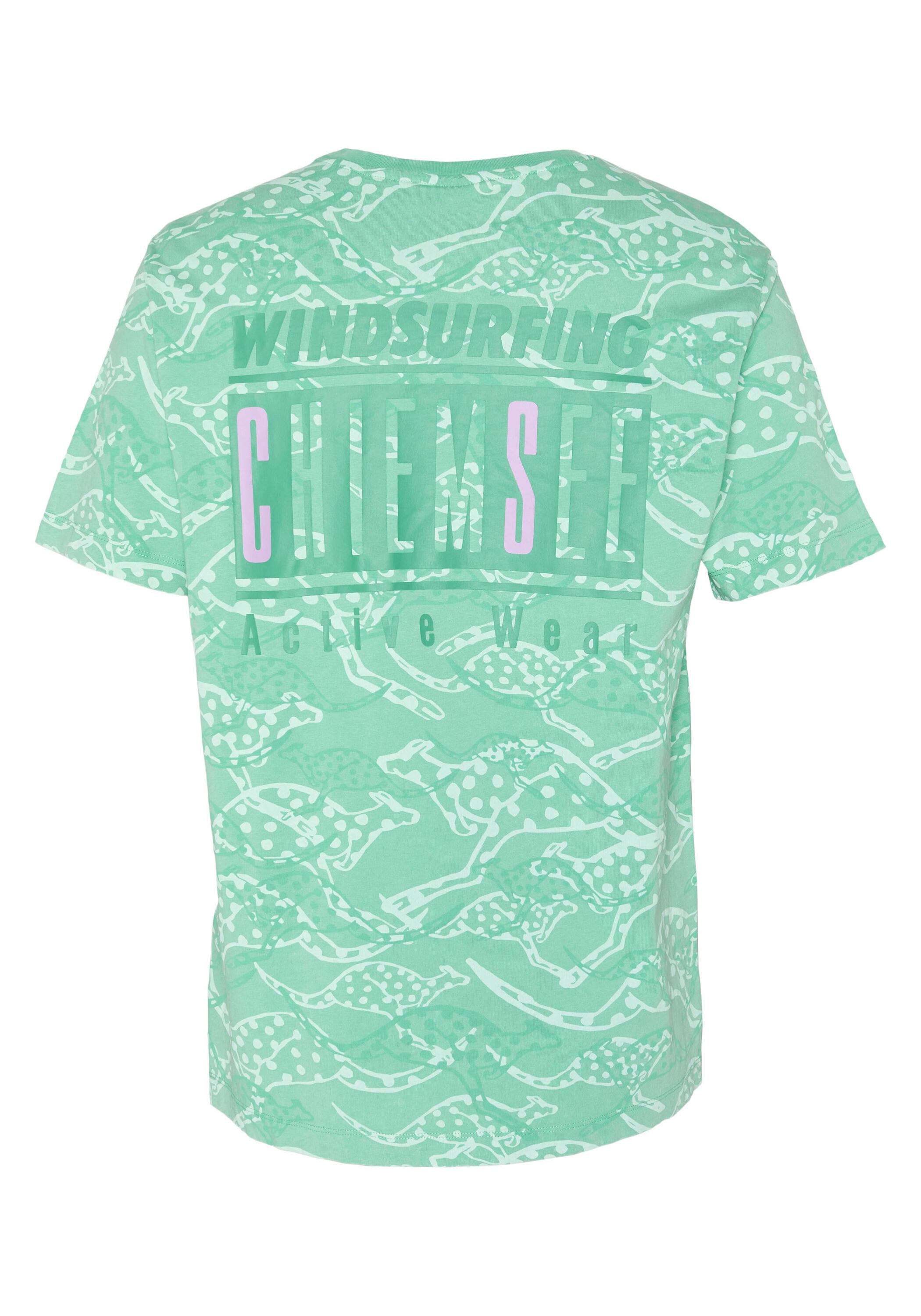 T-Shirt mit Allover Känguru Print 2/7