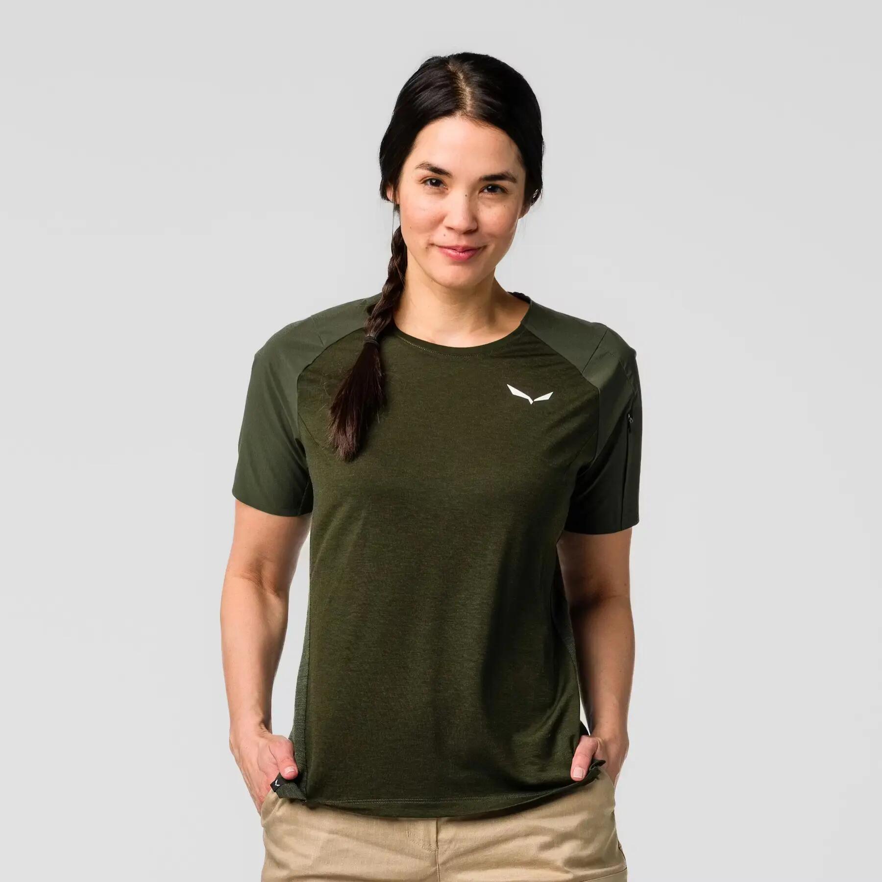 Camiseta de mujer Salewa Puez Hybrid 5/5