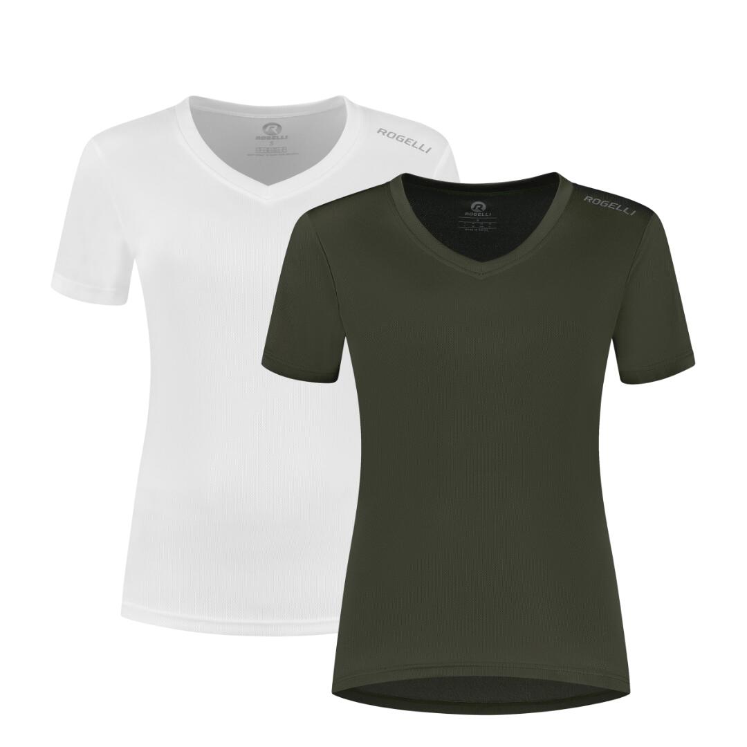 Dames Hardloopshirt Korte Mouwen 2-Pack Sportshirt 2/7