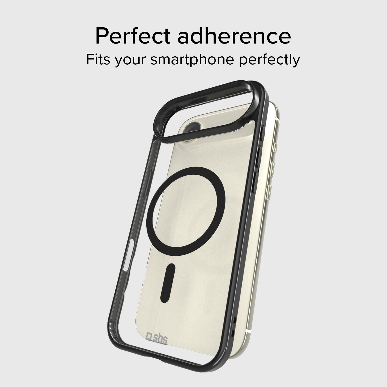 Cover per iPhone Air con bordi colorati compatibile con ricarica MagSafe 3/7