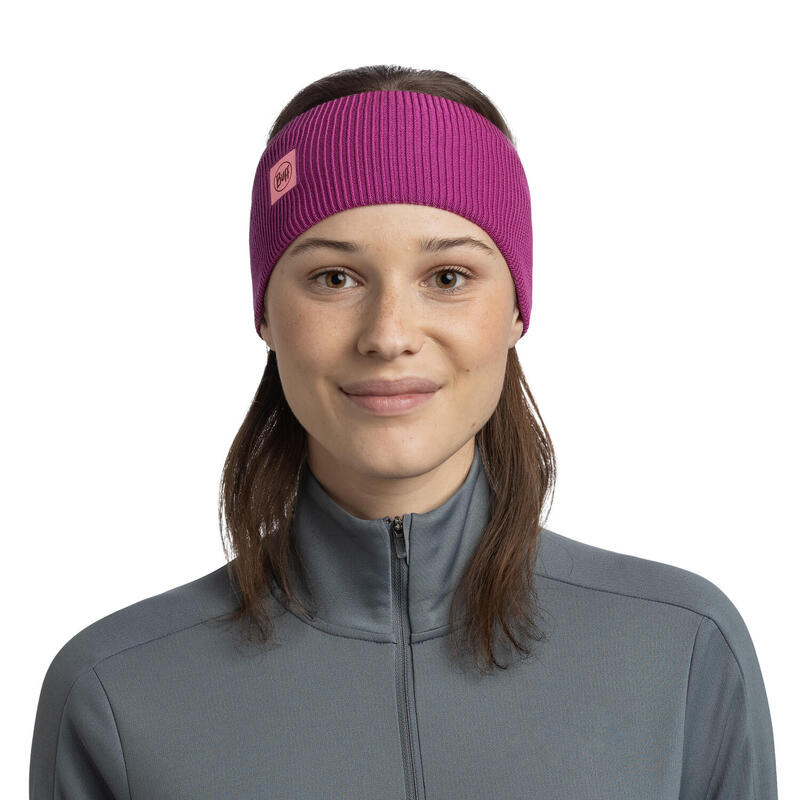 Bendă pentru cap Buff violet CrossKnit 126484-607