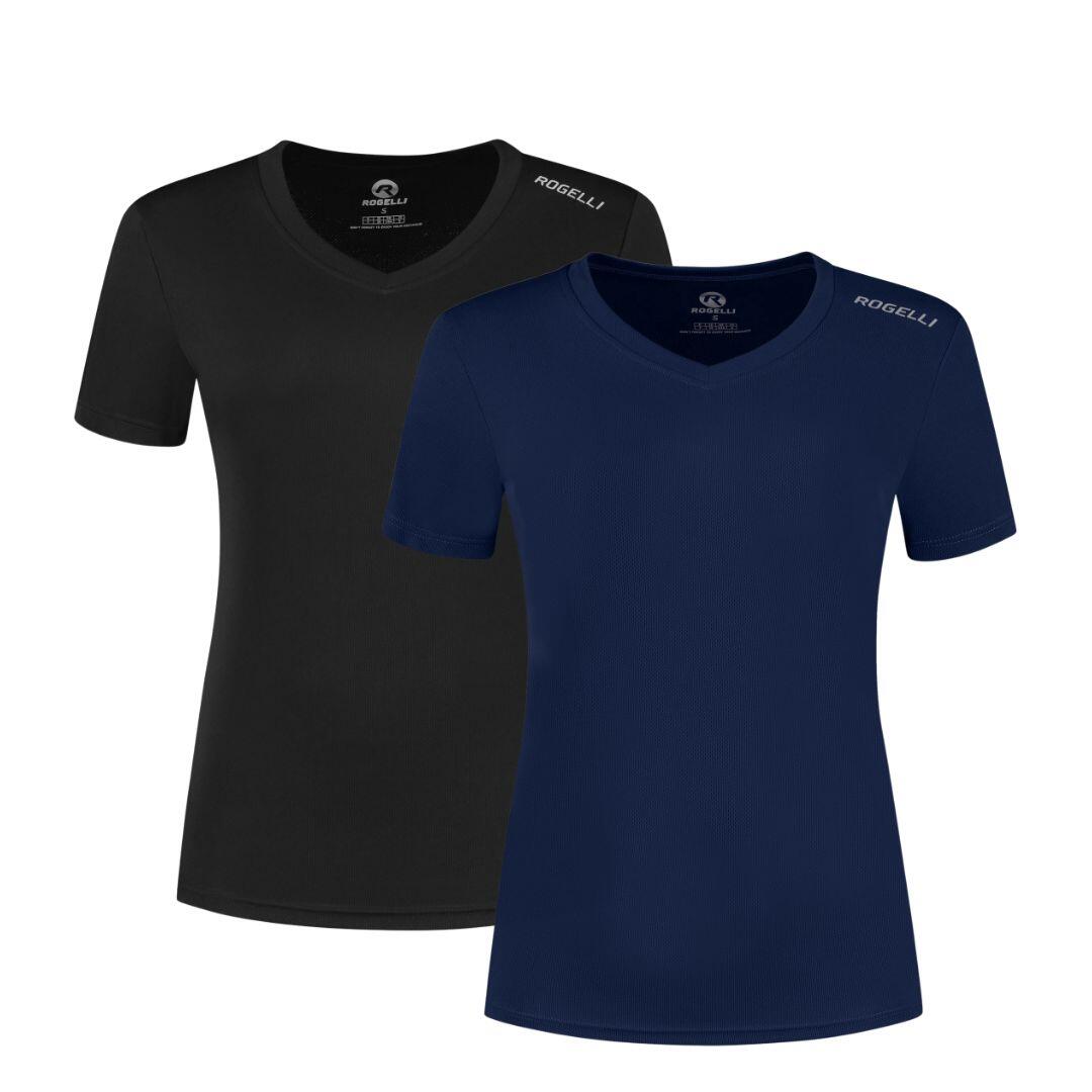 Dames Hardloopshirt Korte Mouwen 2-Pack Sportshirt 2/7