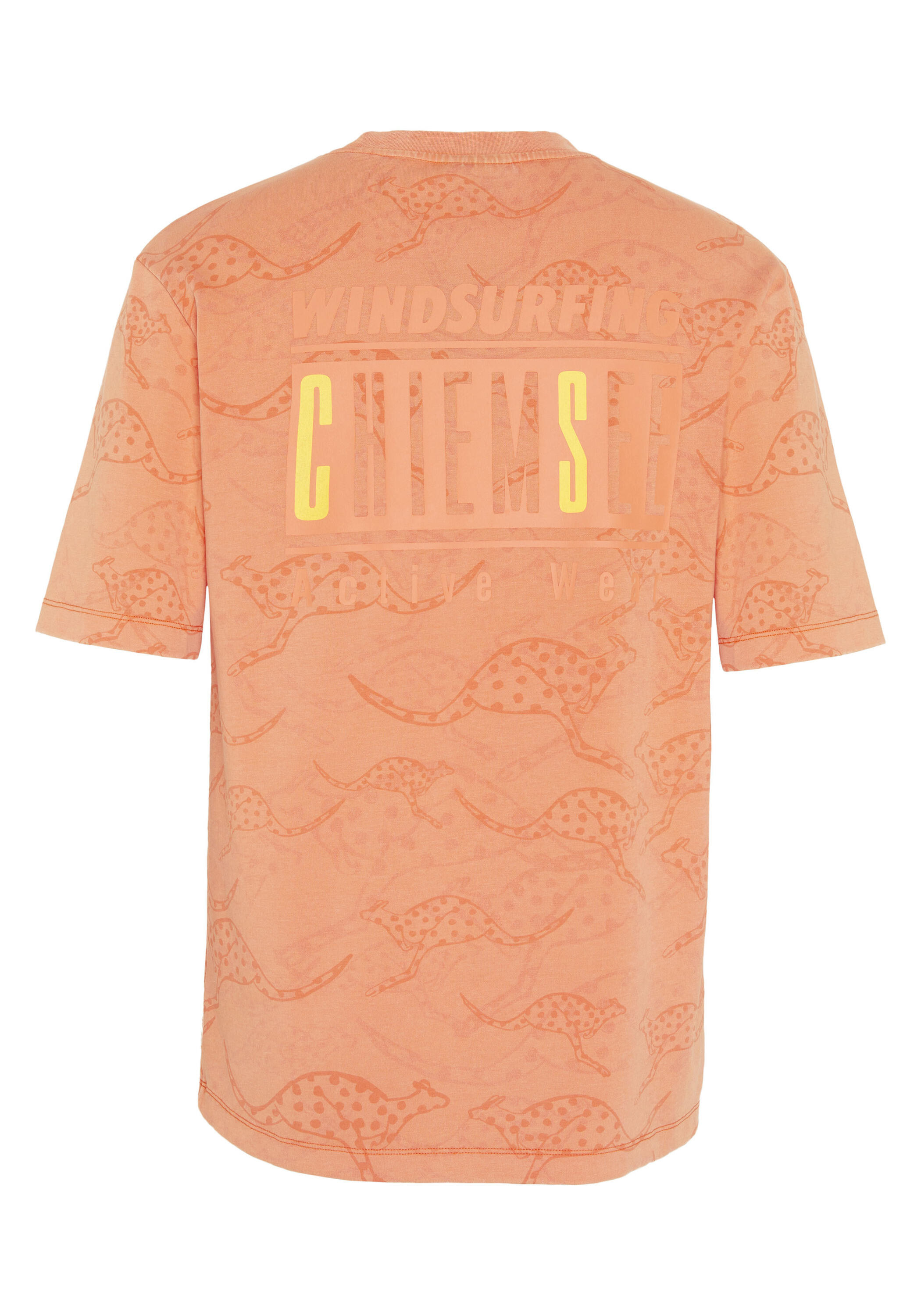 T-Shirt mit Allover-Print und großem Retro-Rückenprint 2/7