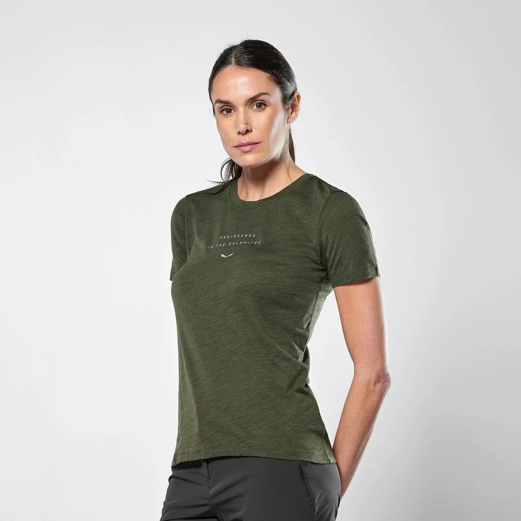 Camiseta de mujer Salewa Eagle Eitd AM 2/5