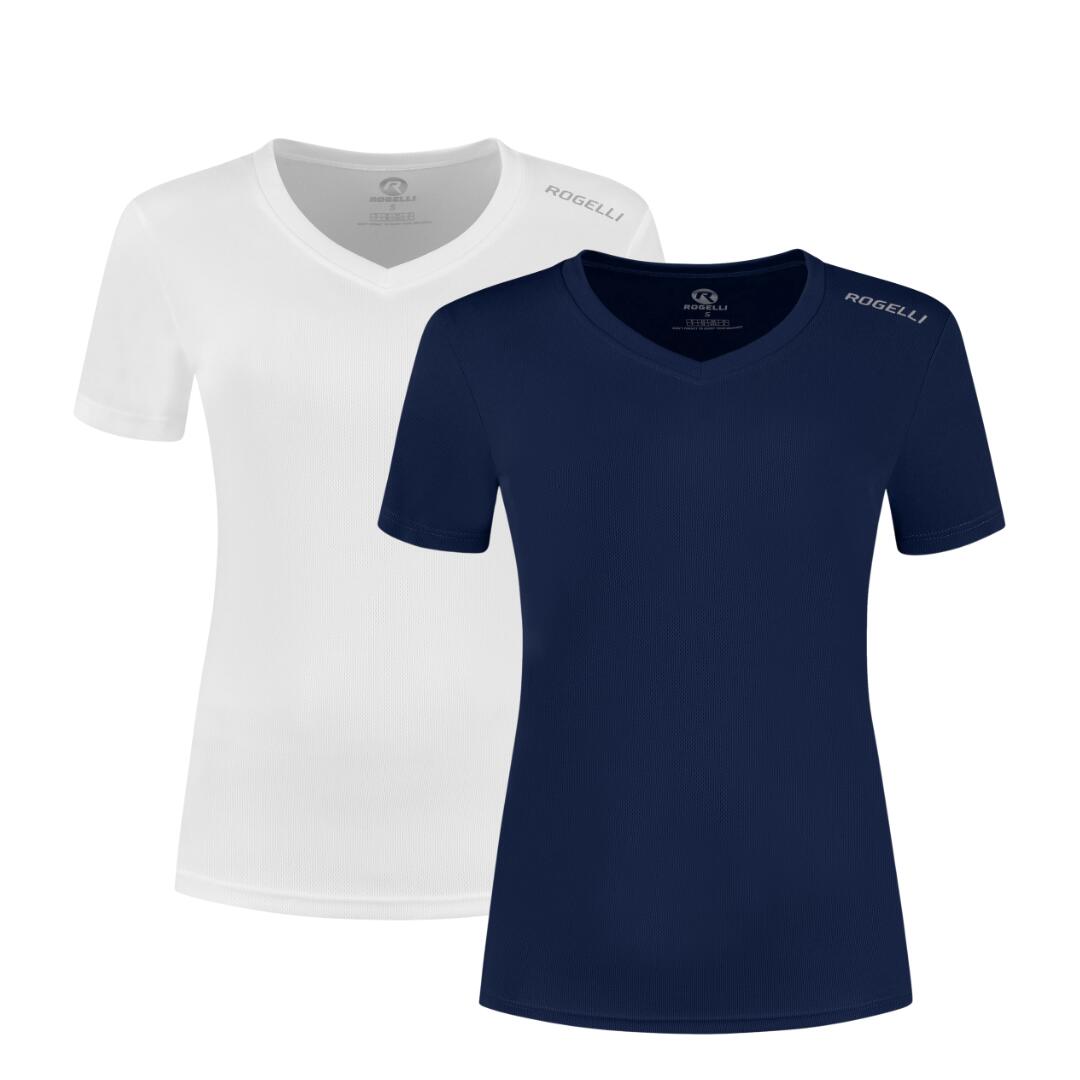 Dames Hardloopshirt Korte Mouwen 2-Pack Sportshirt 2/7
