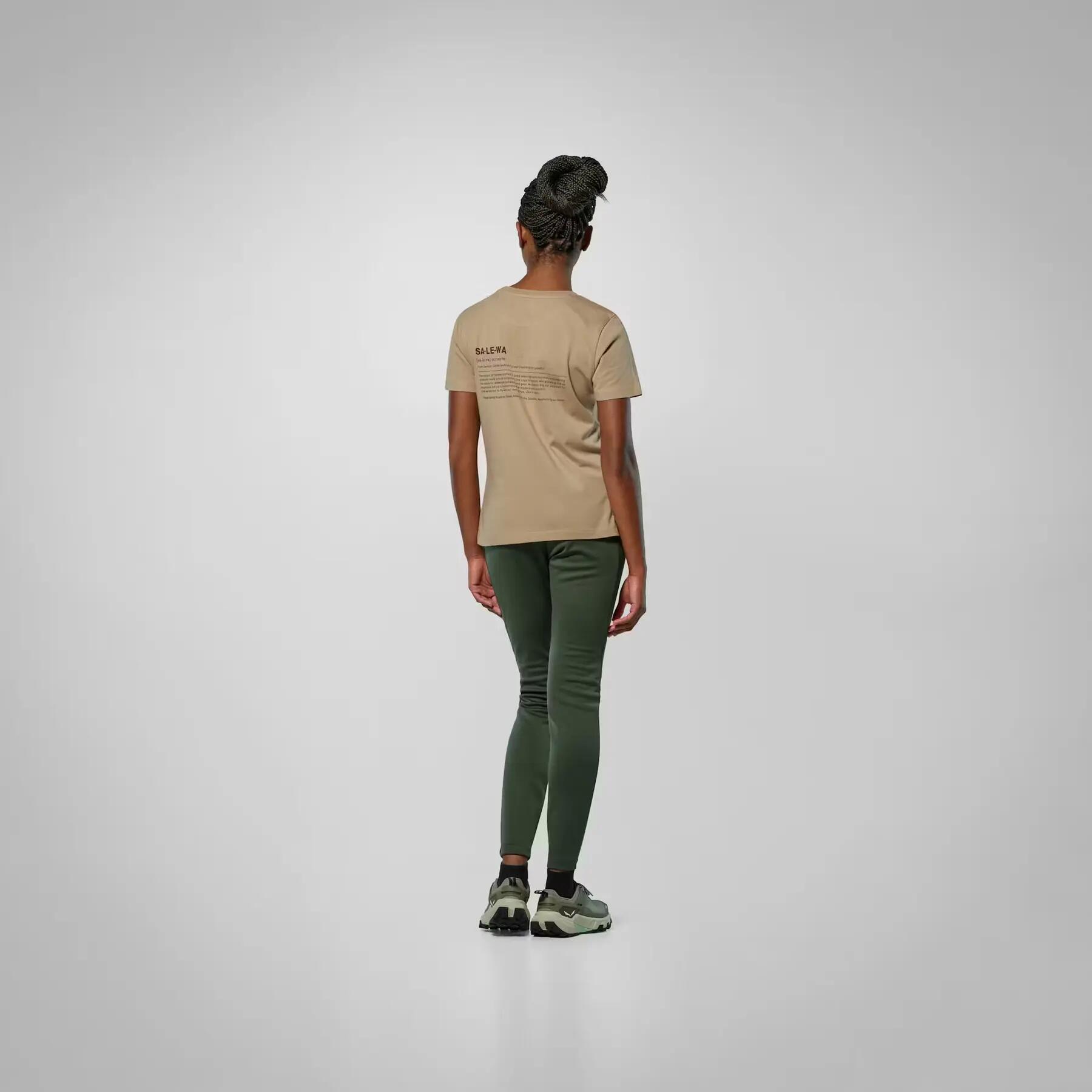 Camiseta de mujer Salewa Eagle Vocab 4/5