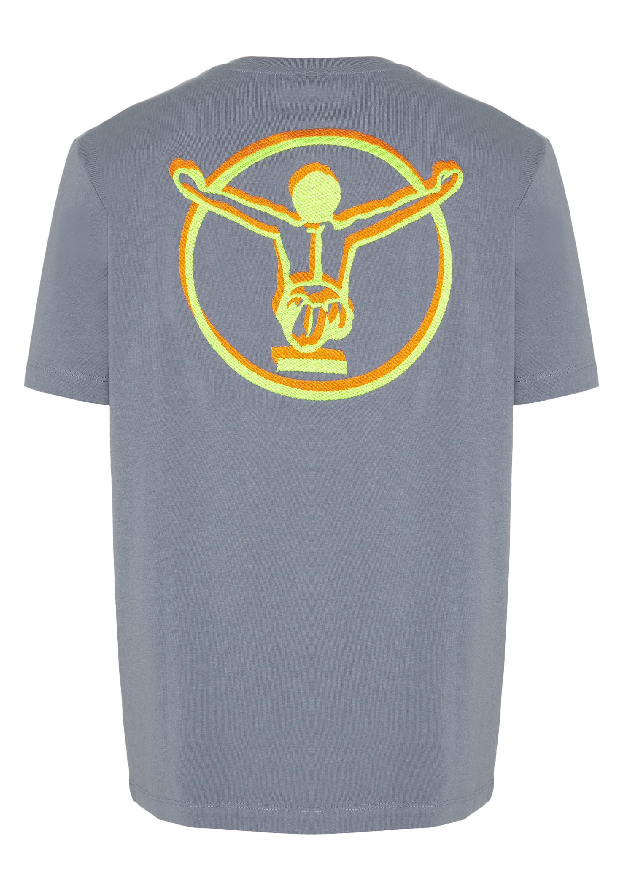 T-Shirt mit Kontrastlogo 2/7