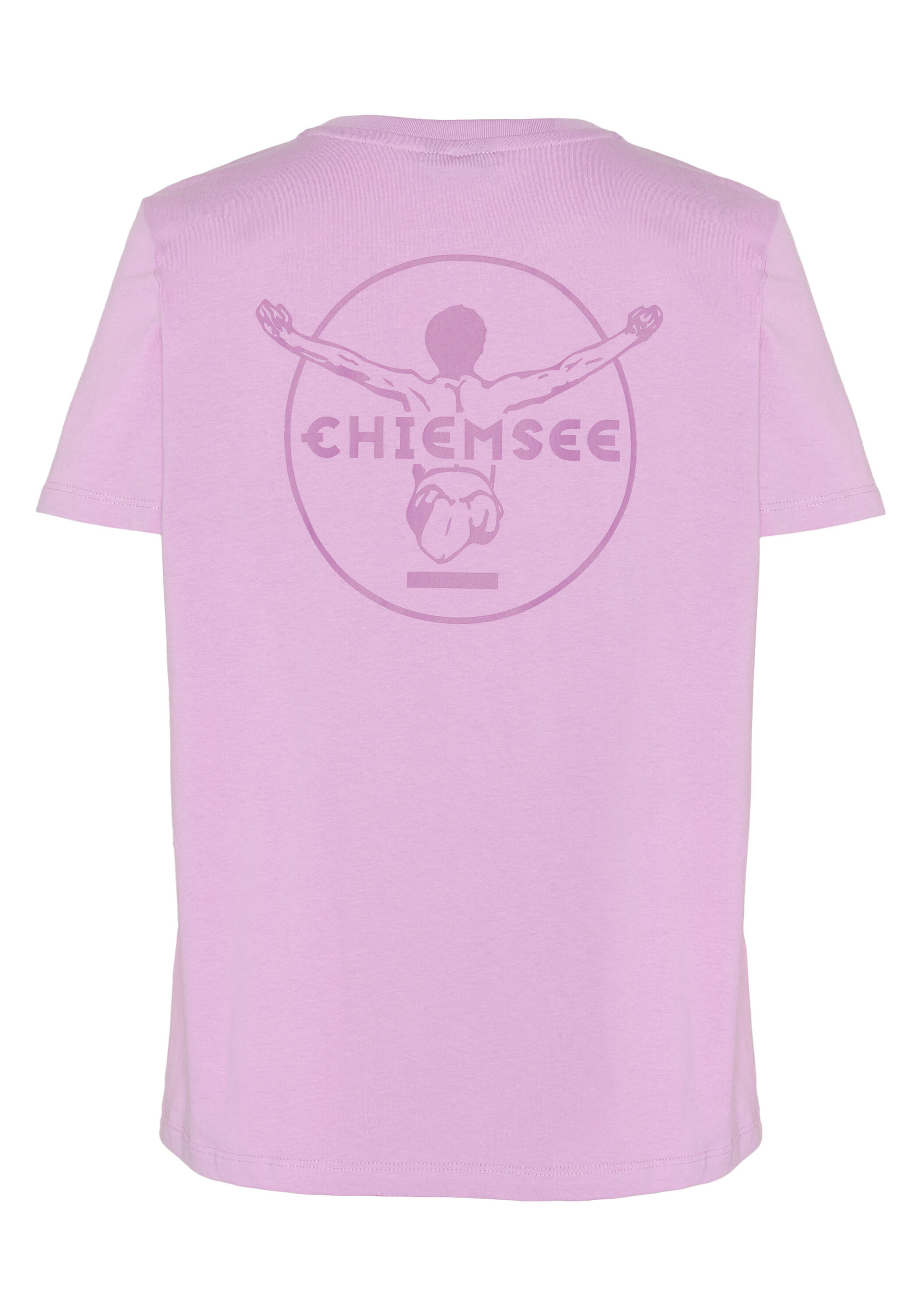T-Shirt mit tonalem Stick & Print 2/7